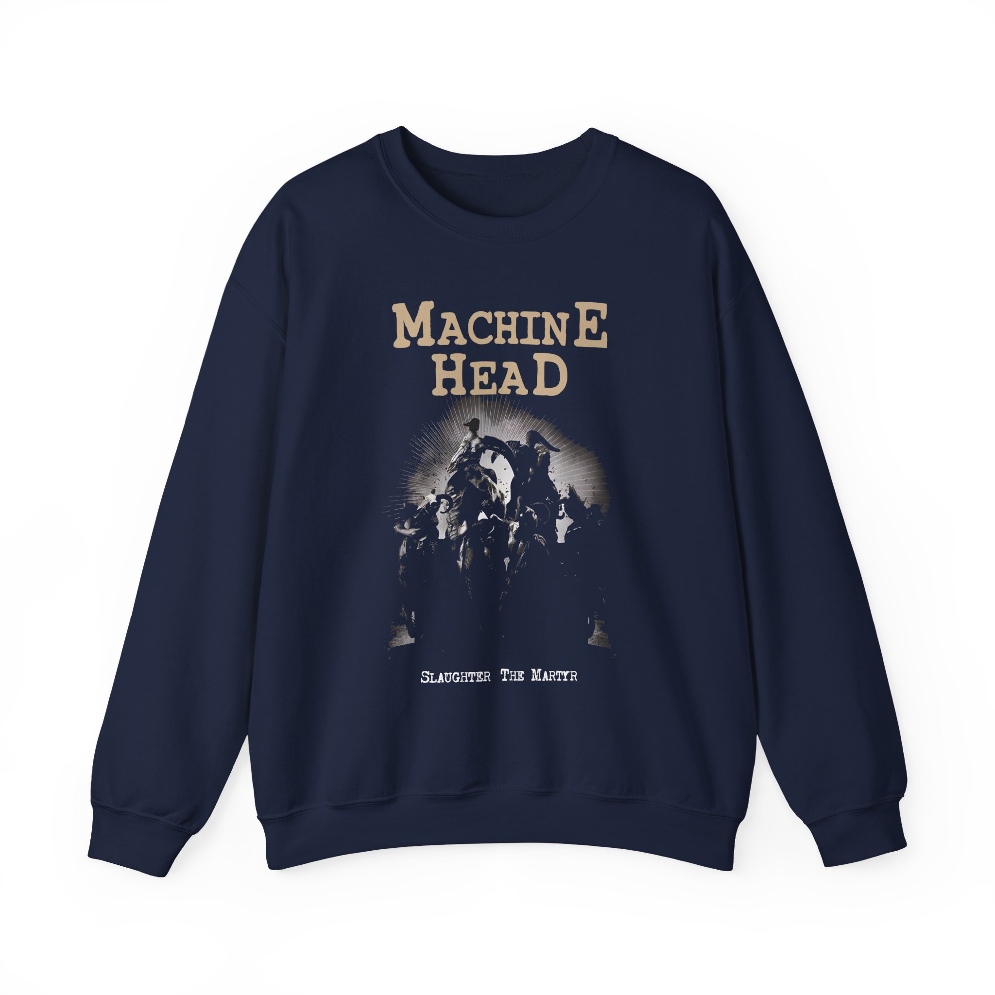 Machine Head Slaughter the Martyr Unisex Heavy Blendâ„¢ Crewneck Sweatshirt