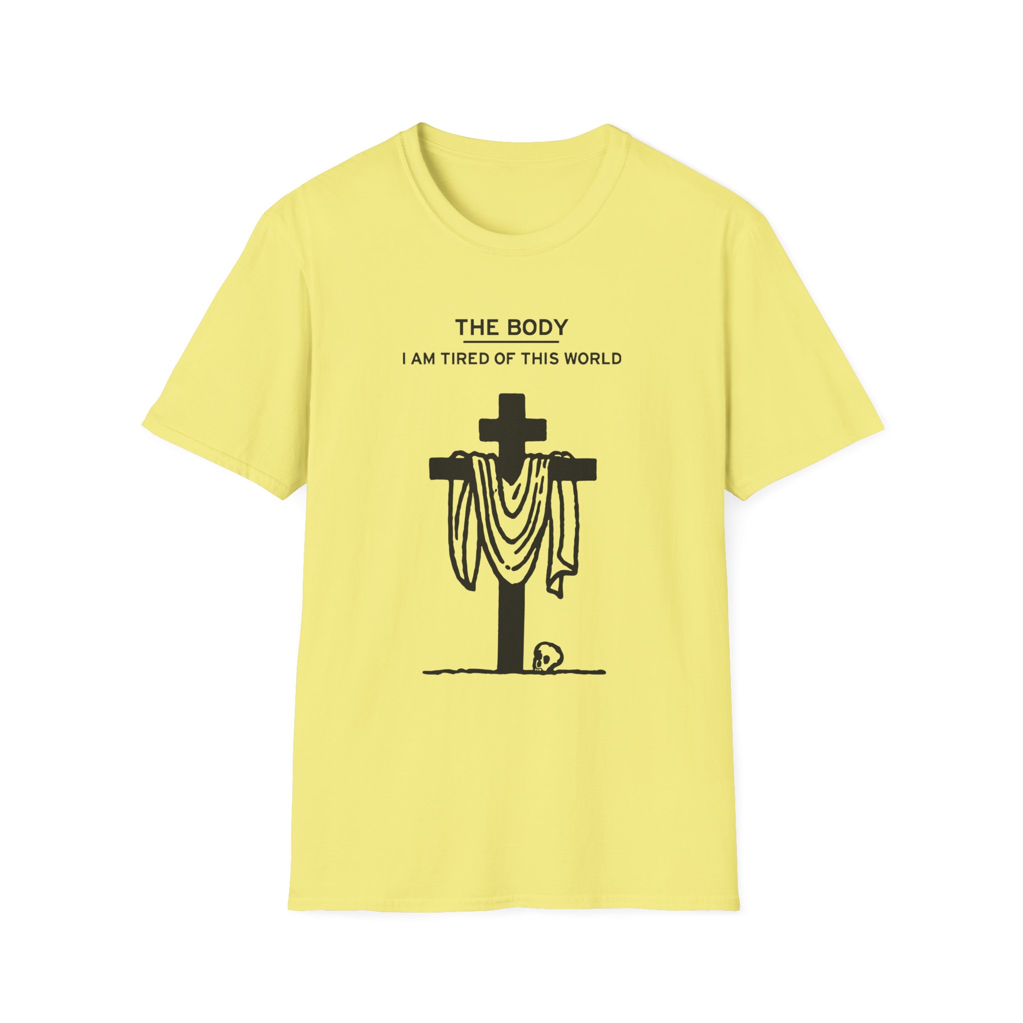 The Body Cloth Cross Unisex Softstyle T-Shirt