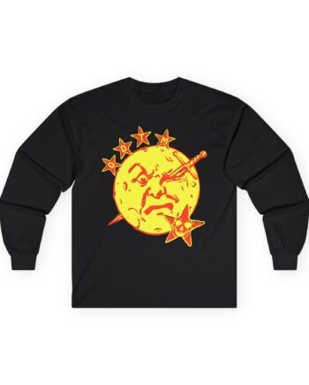 Foxing Moon Face Unisex Ultra Cotton Long Sleeve Tee