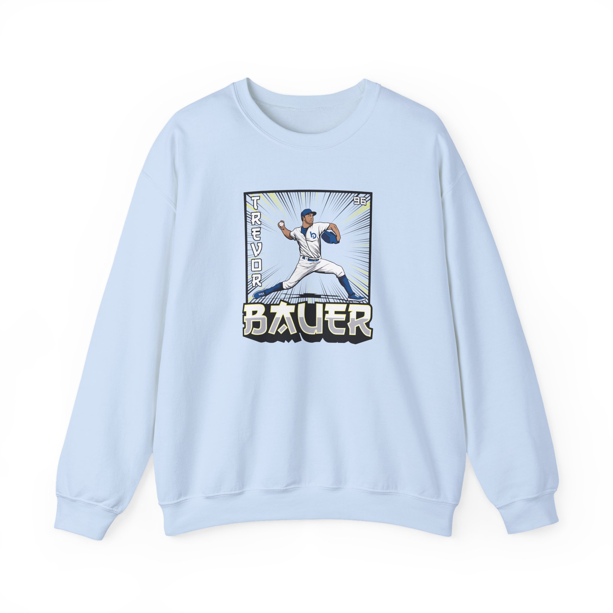 Trevor Bauer Manga Unisex Heavy Blendâ„¢ Crewneck Sweatshirt