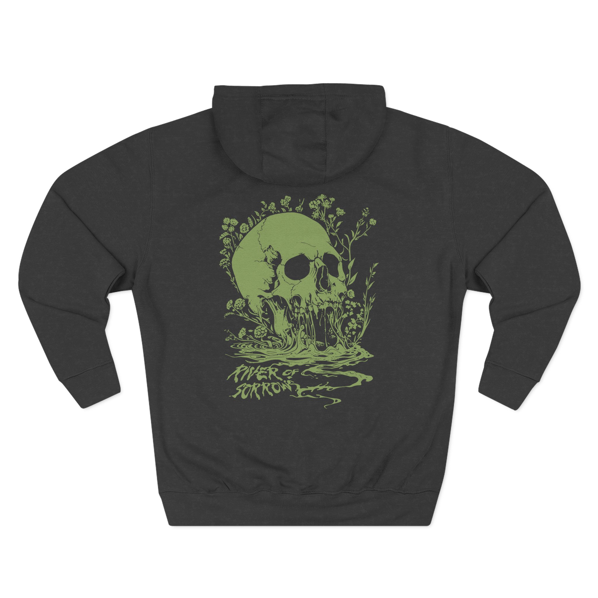 Paleface Skull of Sorrow Three-Panel Fleece Hoodie