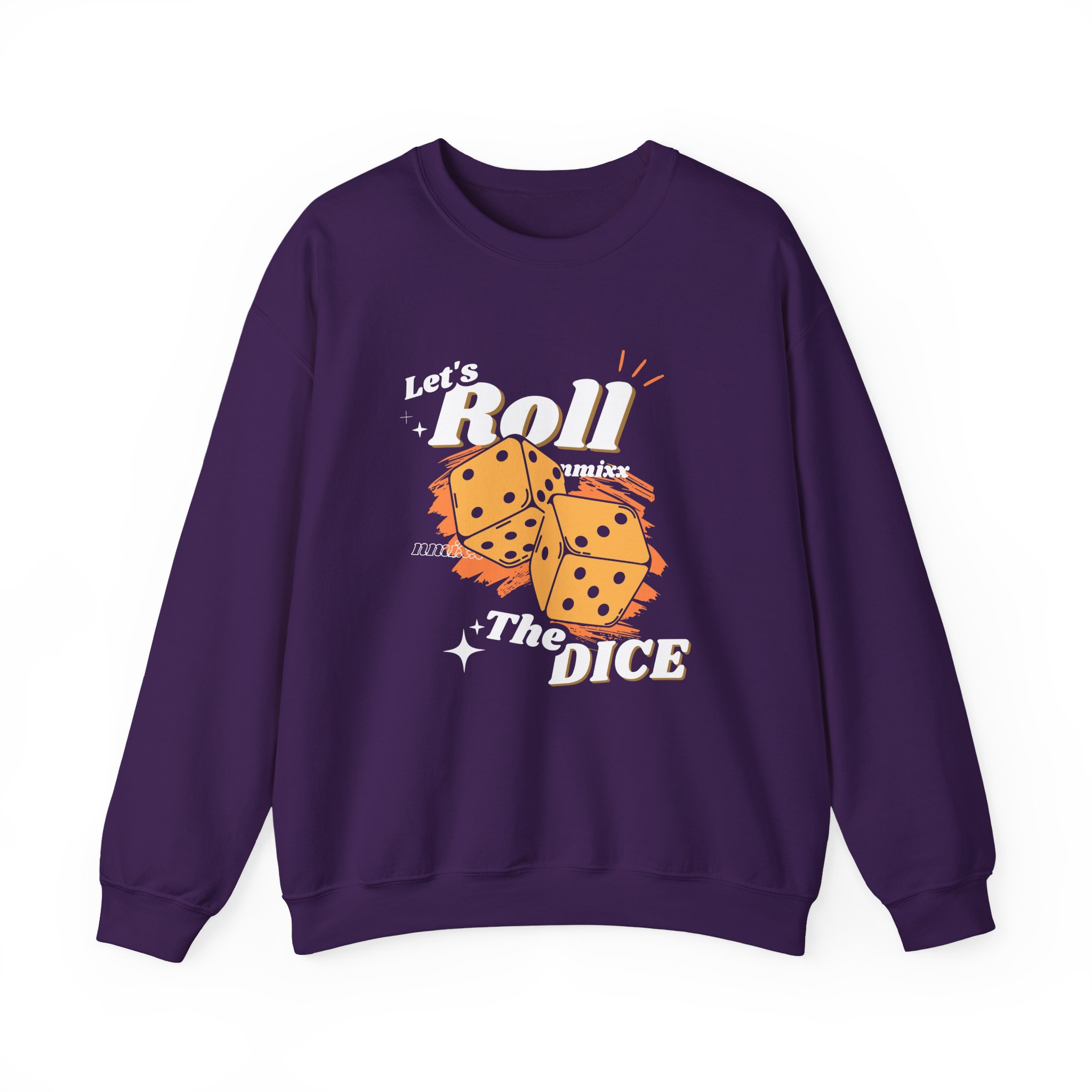 Nmixx Roll the Dice Unisex Heavy Blendâ„¢ Crewneck Sweatshirt
