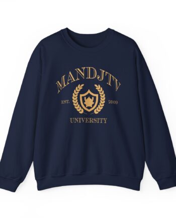 Mandjtv University Unisex Heavy Blend™ Crewneck Sweatshirt