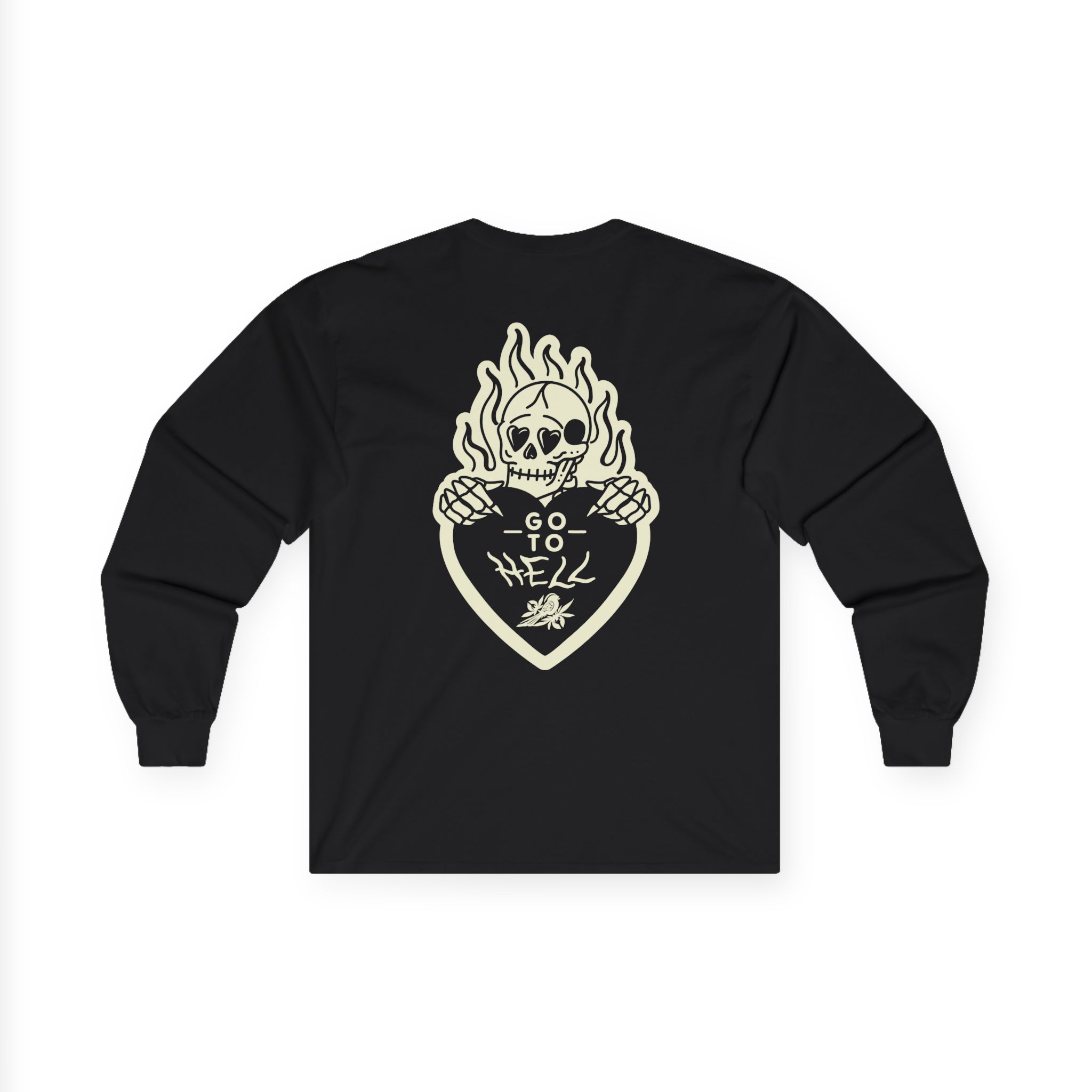 Bayside Go to Hell Unisex Ultra Cotton Long Sleeve Tee