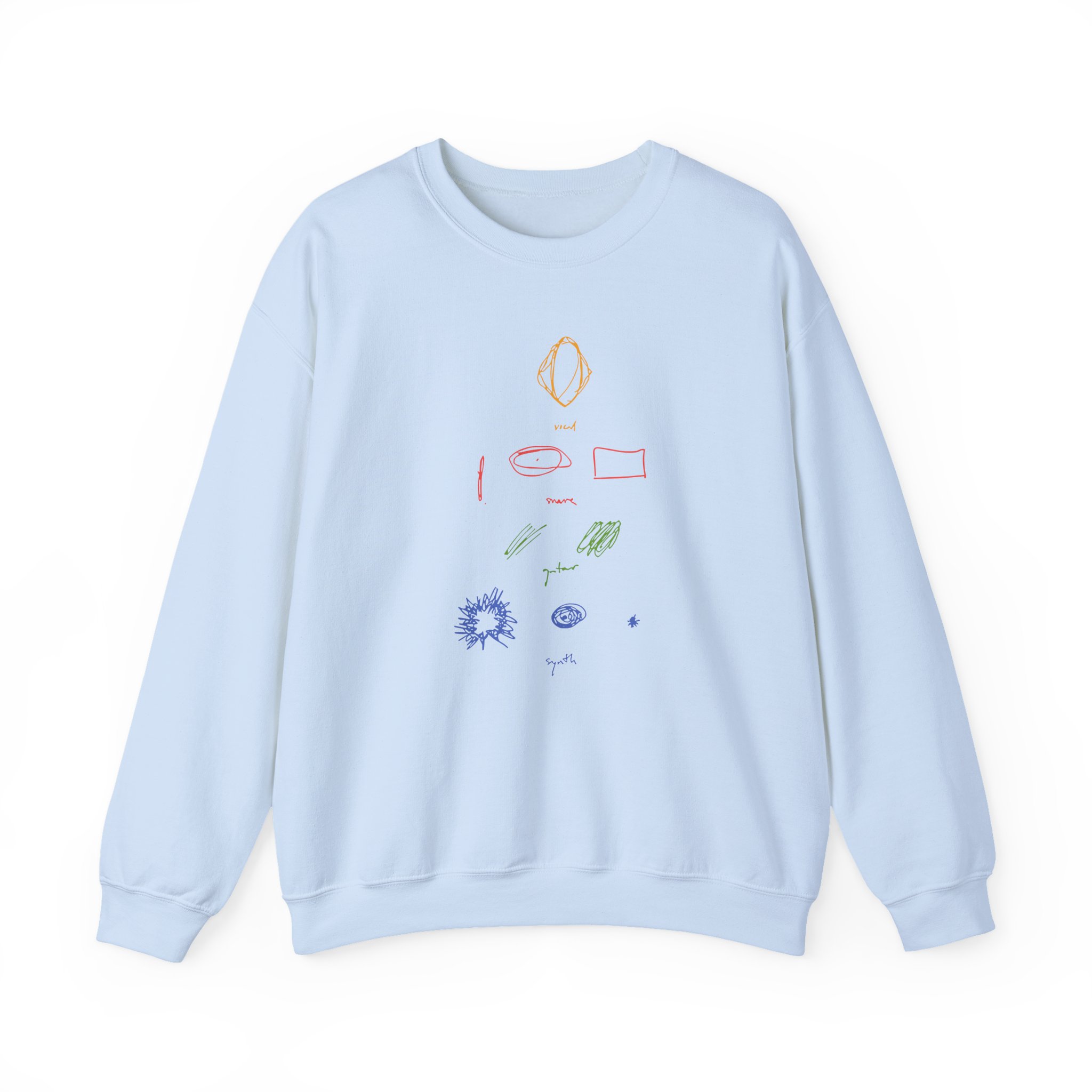 Maggie Rogers Mix Notes Unisex Heavy Blendâ„¢ Crewneck Sweatshirt