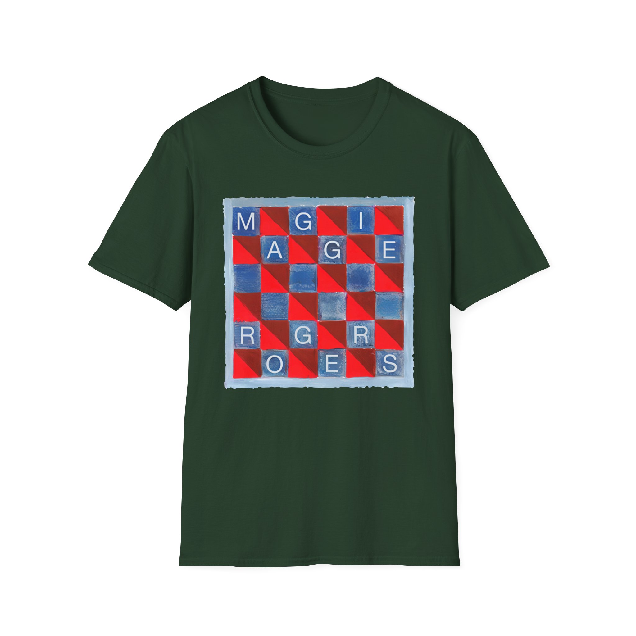 Maggie Rogers Checkmate Unisex Softstyle T-Shirt