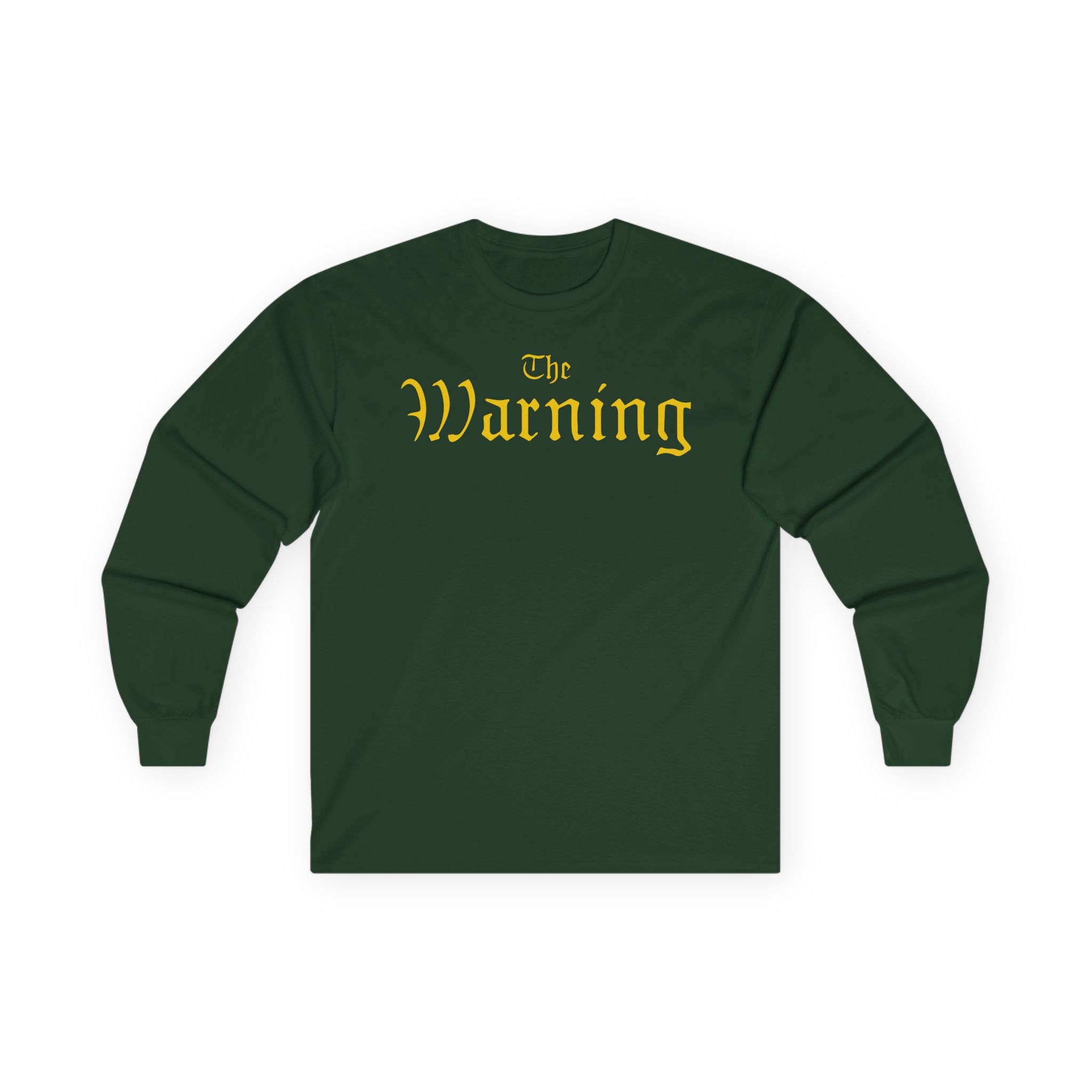 The Warning Gold TW Logo Unisex Ultra Cotton Long Sleeve Tee