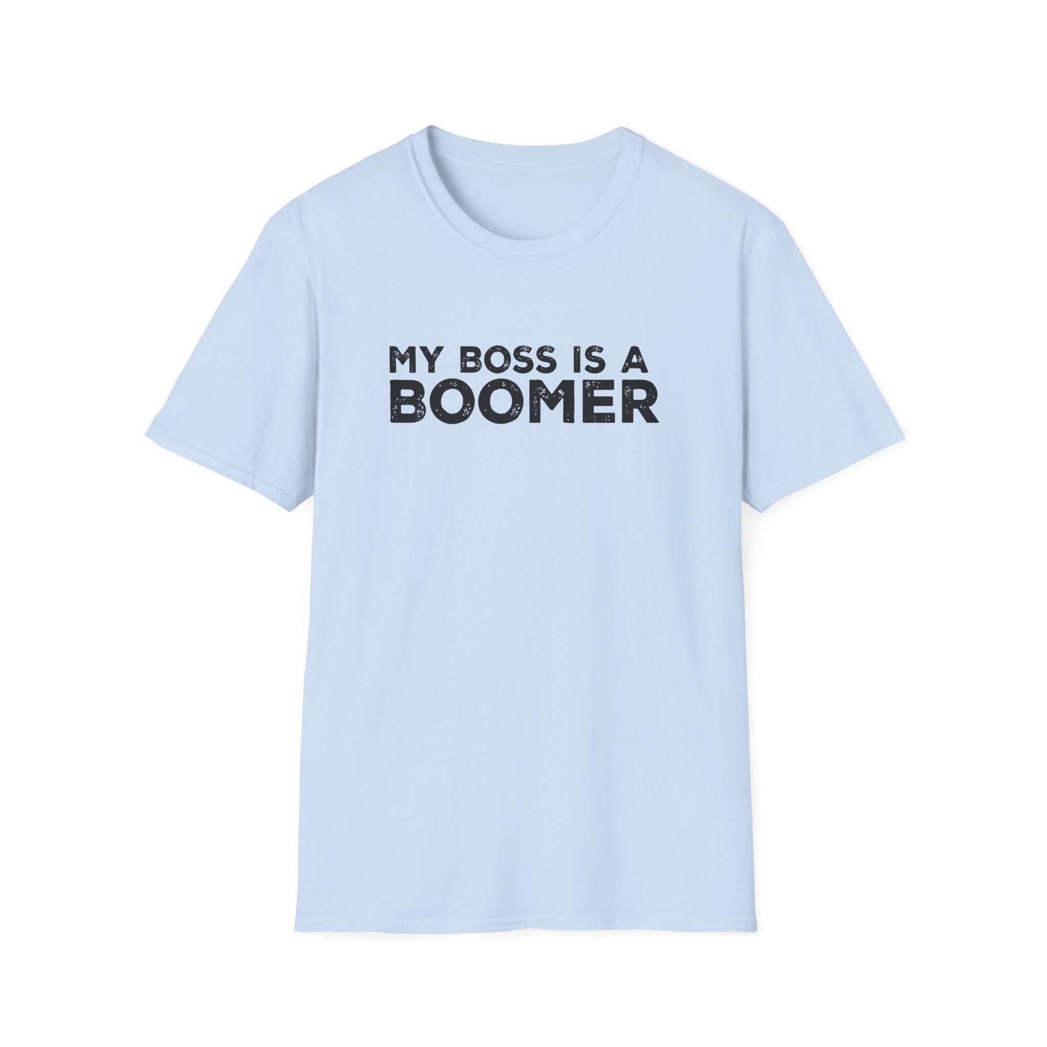 Kat Timpf My Boss is a Boomer Unisex Softstyle T-Shirt