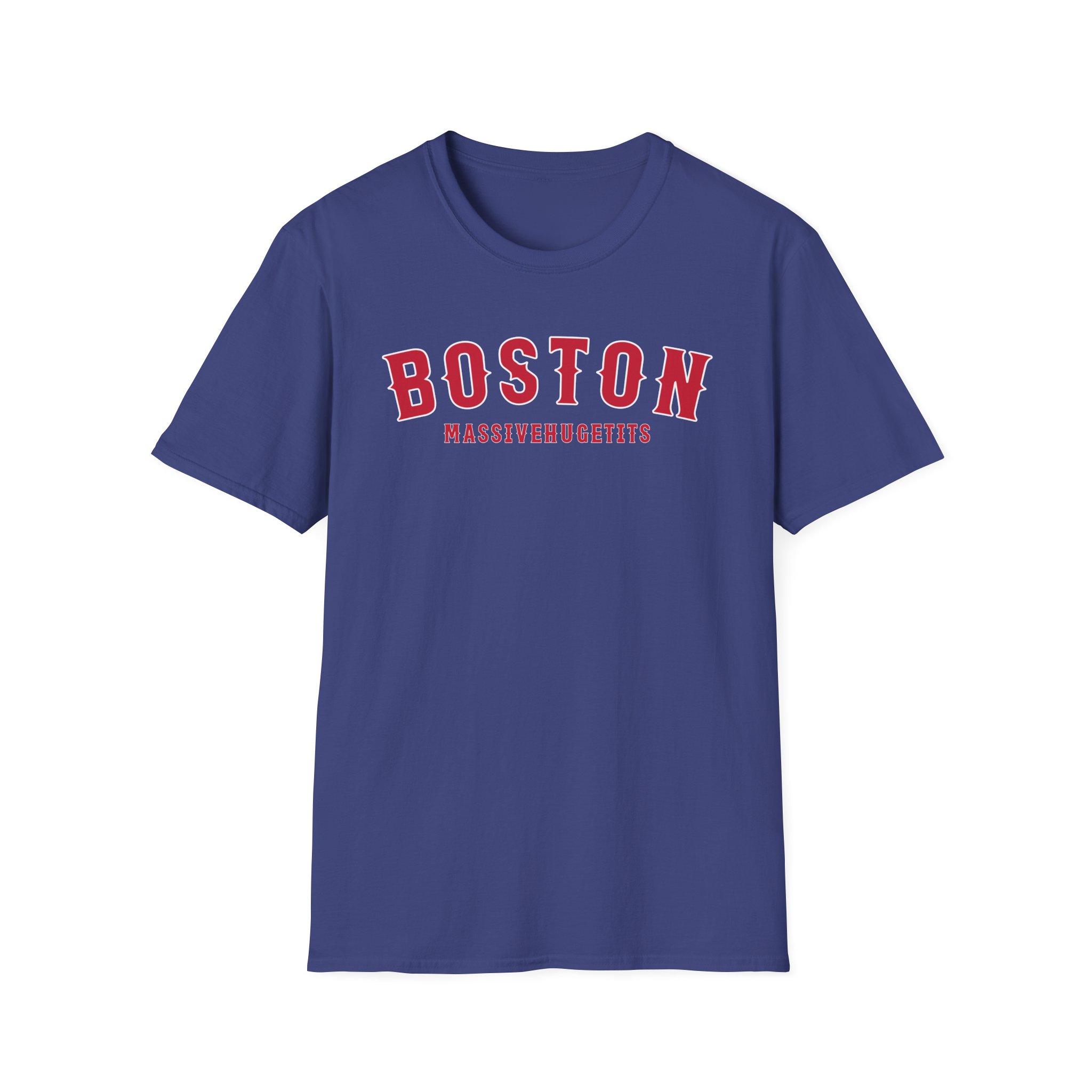 Ymh Boston Massivehugetits Unisex Softstyle T-Shirt