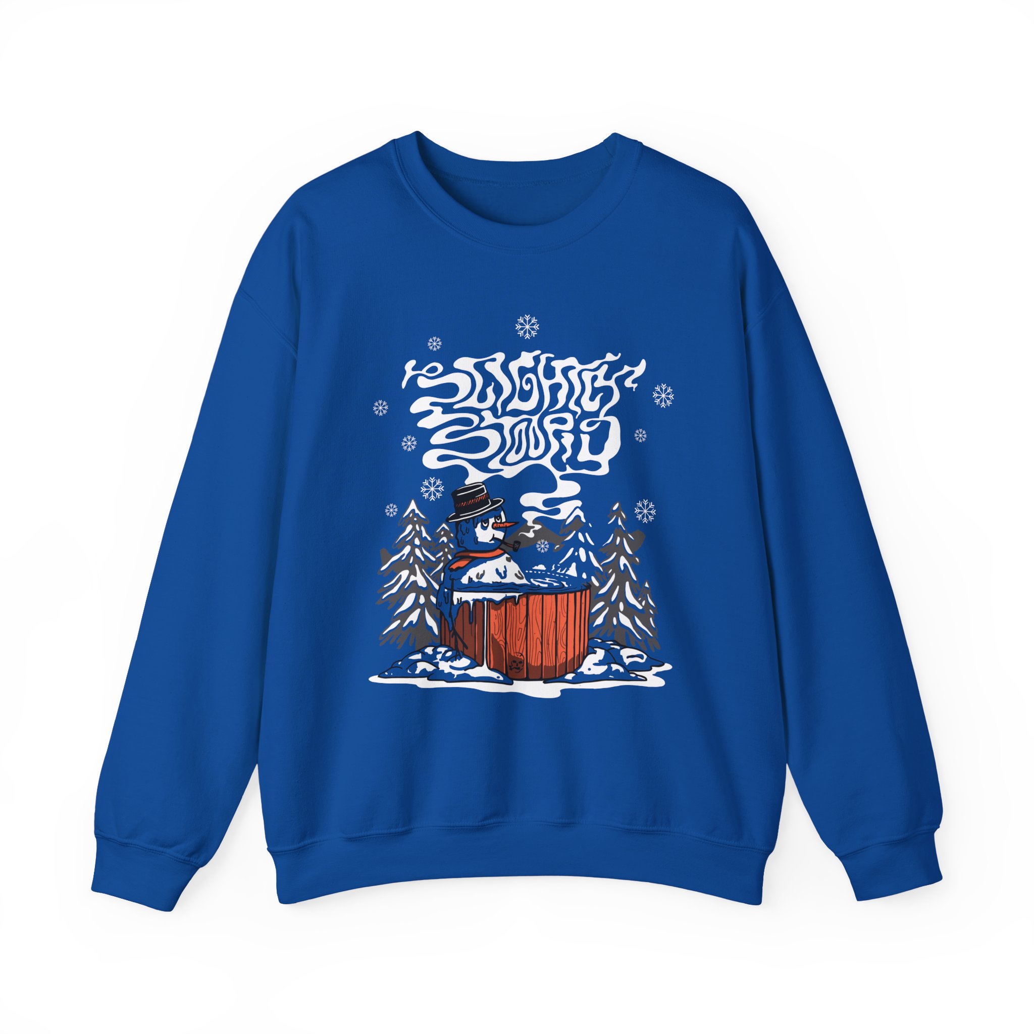 Slightly Stoopid Snowman Unisex Heavy Blendâ„¢ Crewneck Sweatshirt