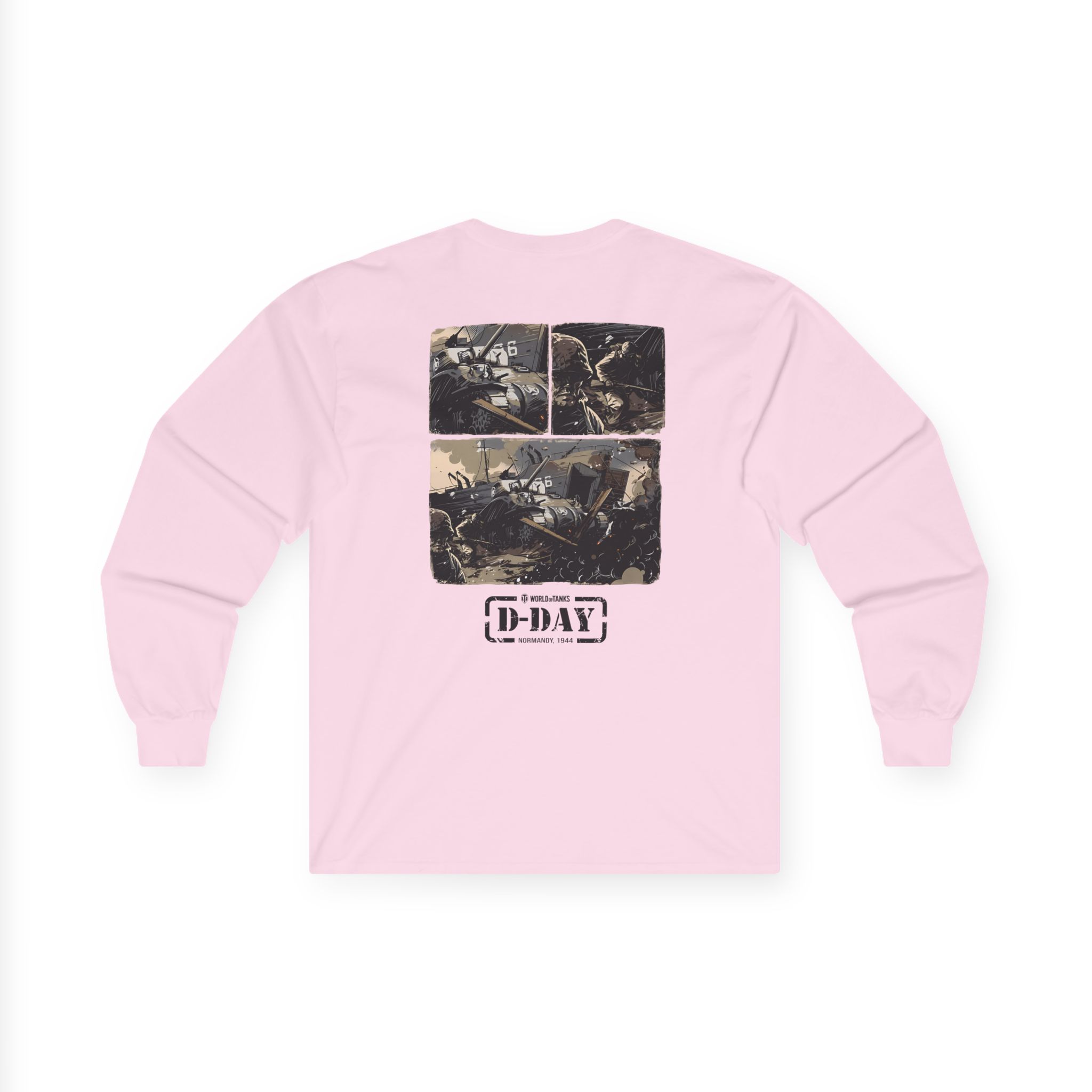 World of Tank Wot D-day Fury Storm Unisex Ultra Cotton Long Sleeve Tee