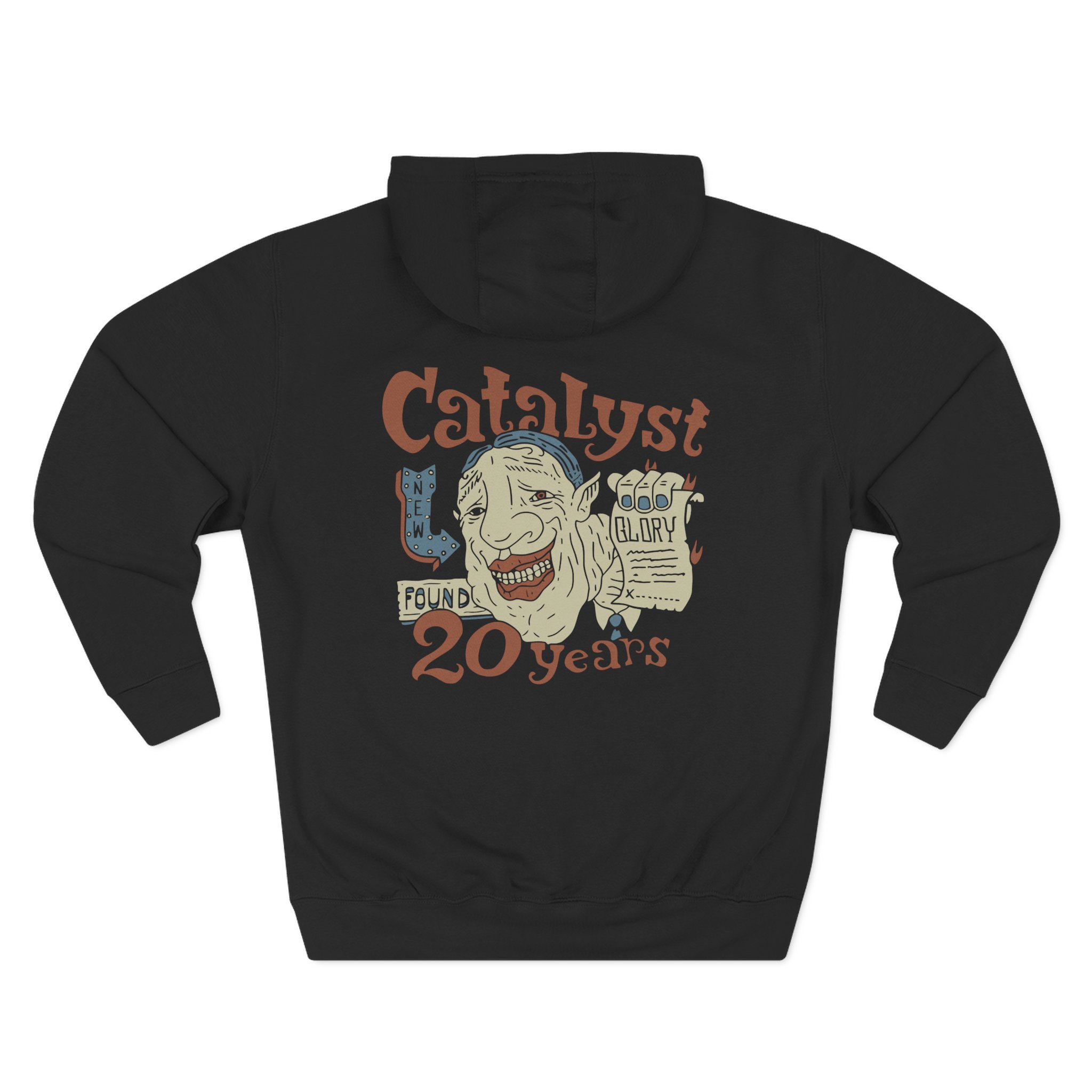 New Found Glory Catalyst 20 Year Three-Panel Fleece Hoodie