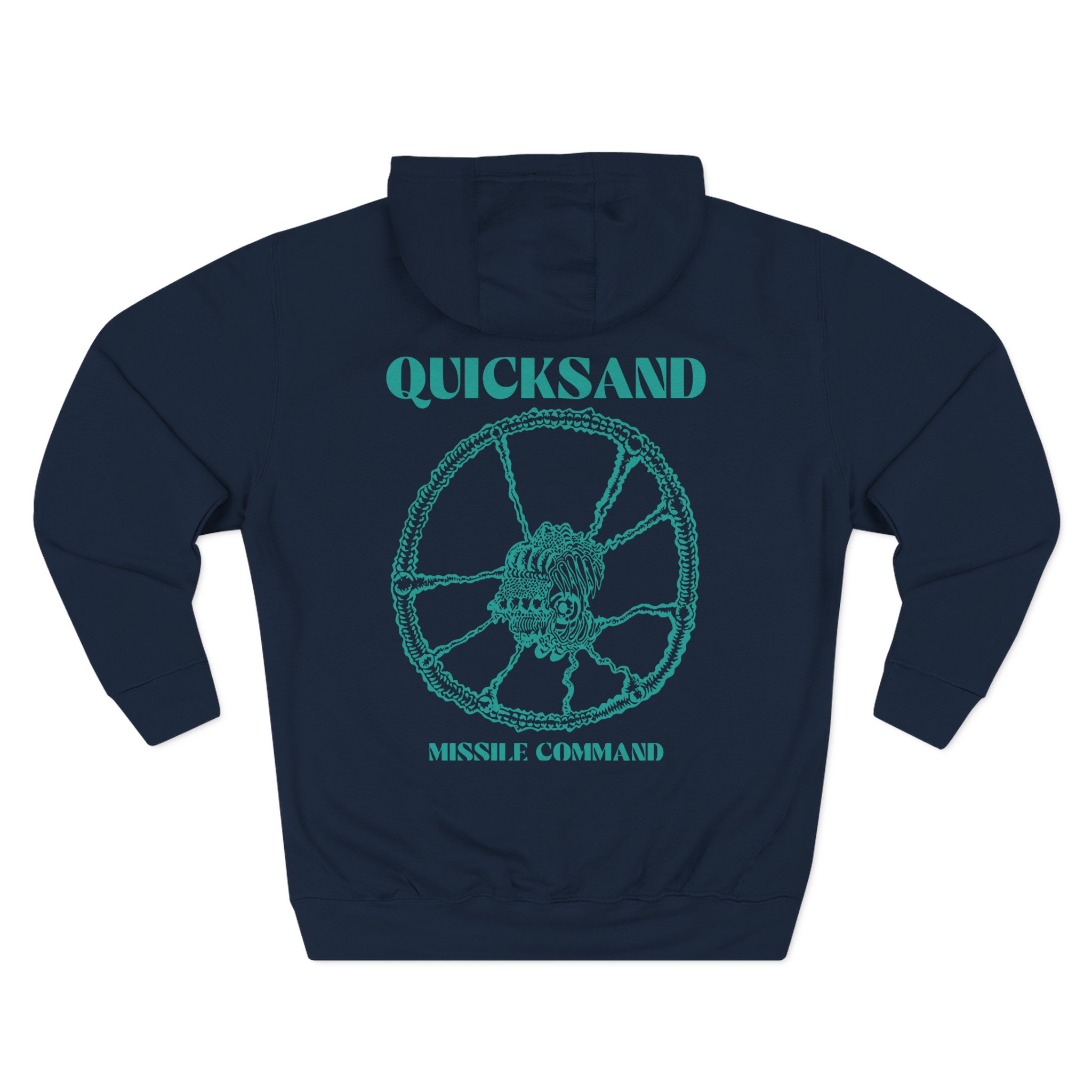 Quicksand Missile Command Three-Panel Fleece Hoodie