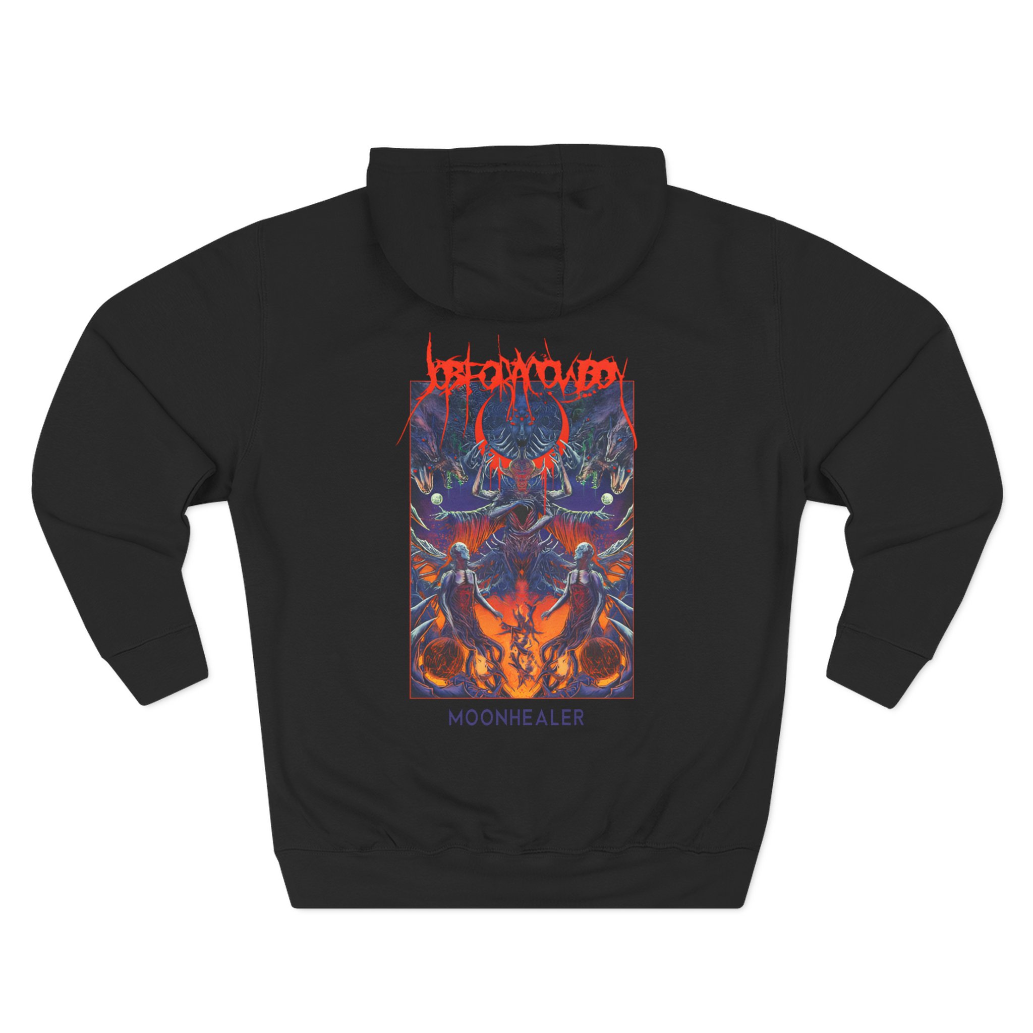 Job for a Cowboy Tormentor Champion Three-Panel Fleece Hoodie