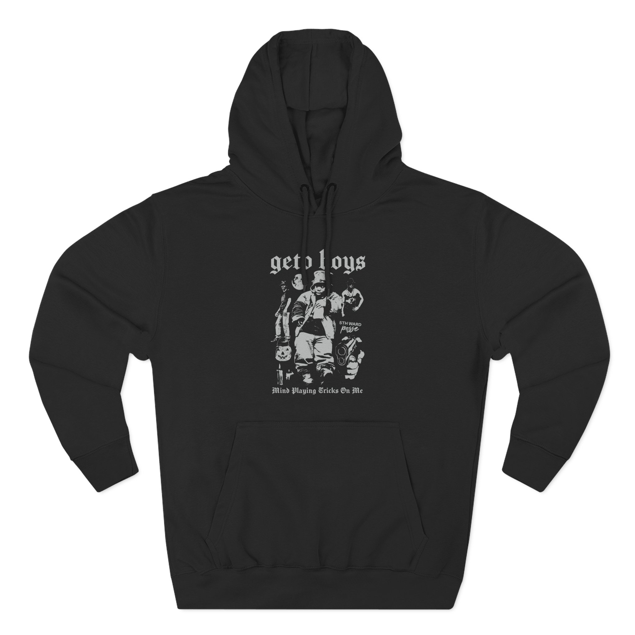 Geto Boys Mind Playing Tricks on Me Three-Panel Fleece Hoodie