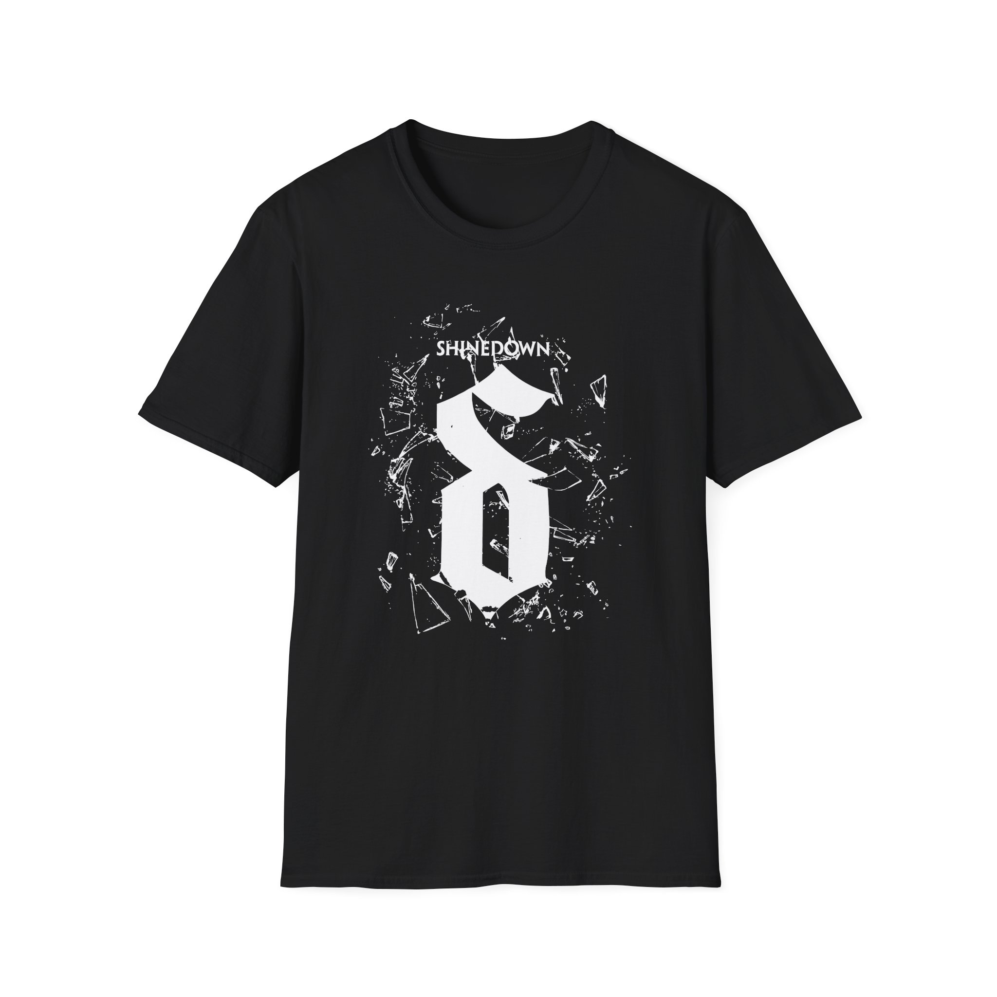 Shinedown Shattered Unisex Softstyle T-Shirt