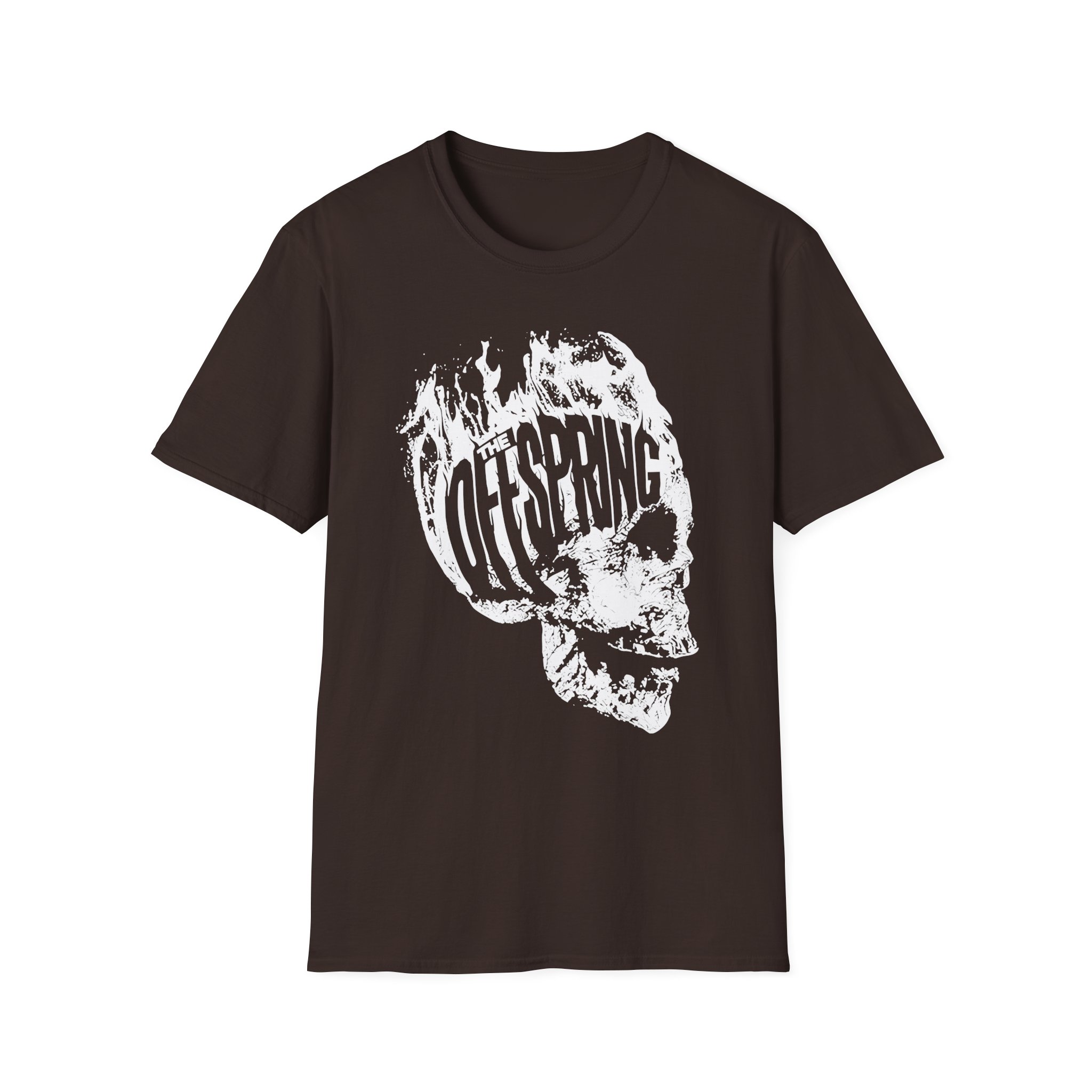 The Offspring Flaming Skull Unisex Softstyle T-Shirt