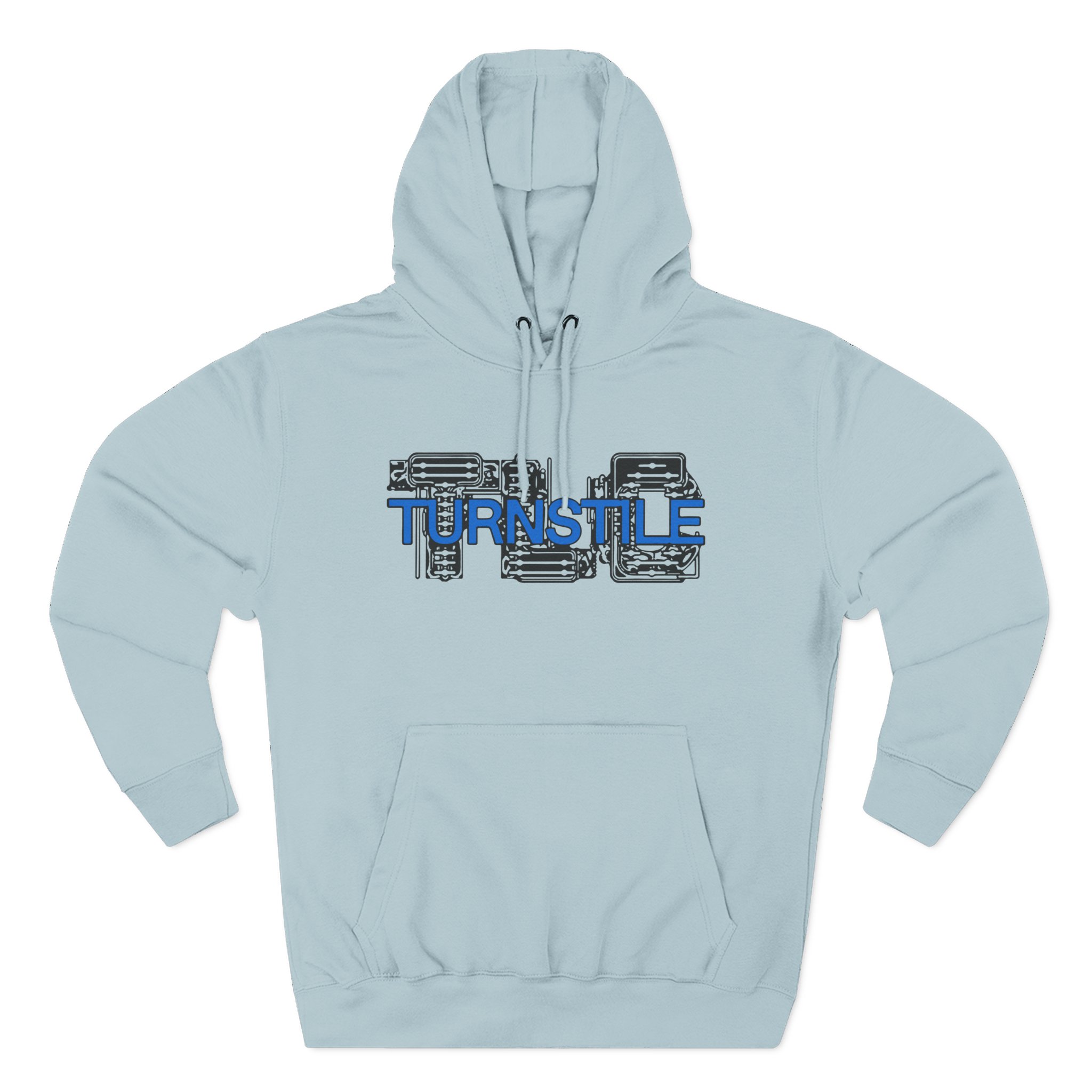 Turnstile Three-Panel Fleece Hoodie