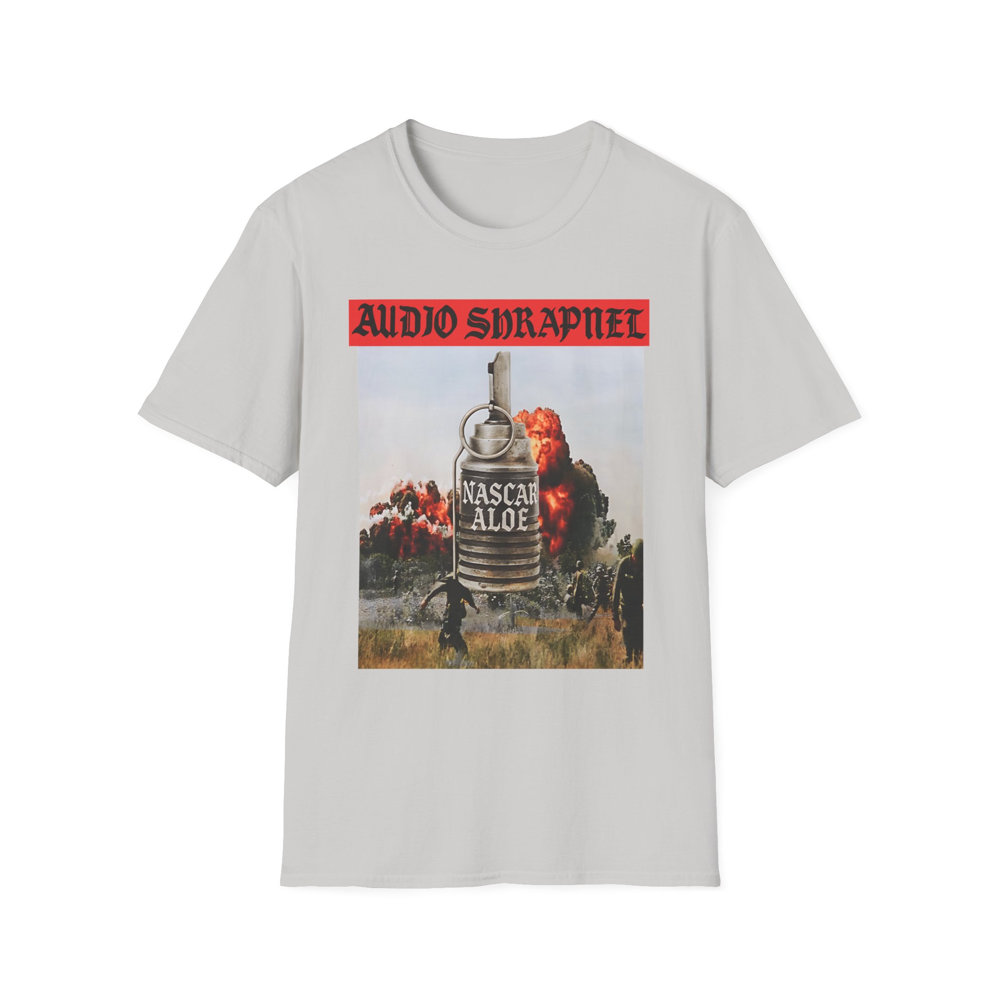 Nascar Aloe Grenade Unisex Softstyle T-Shirt