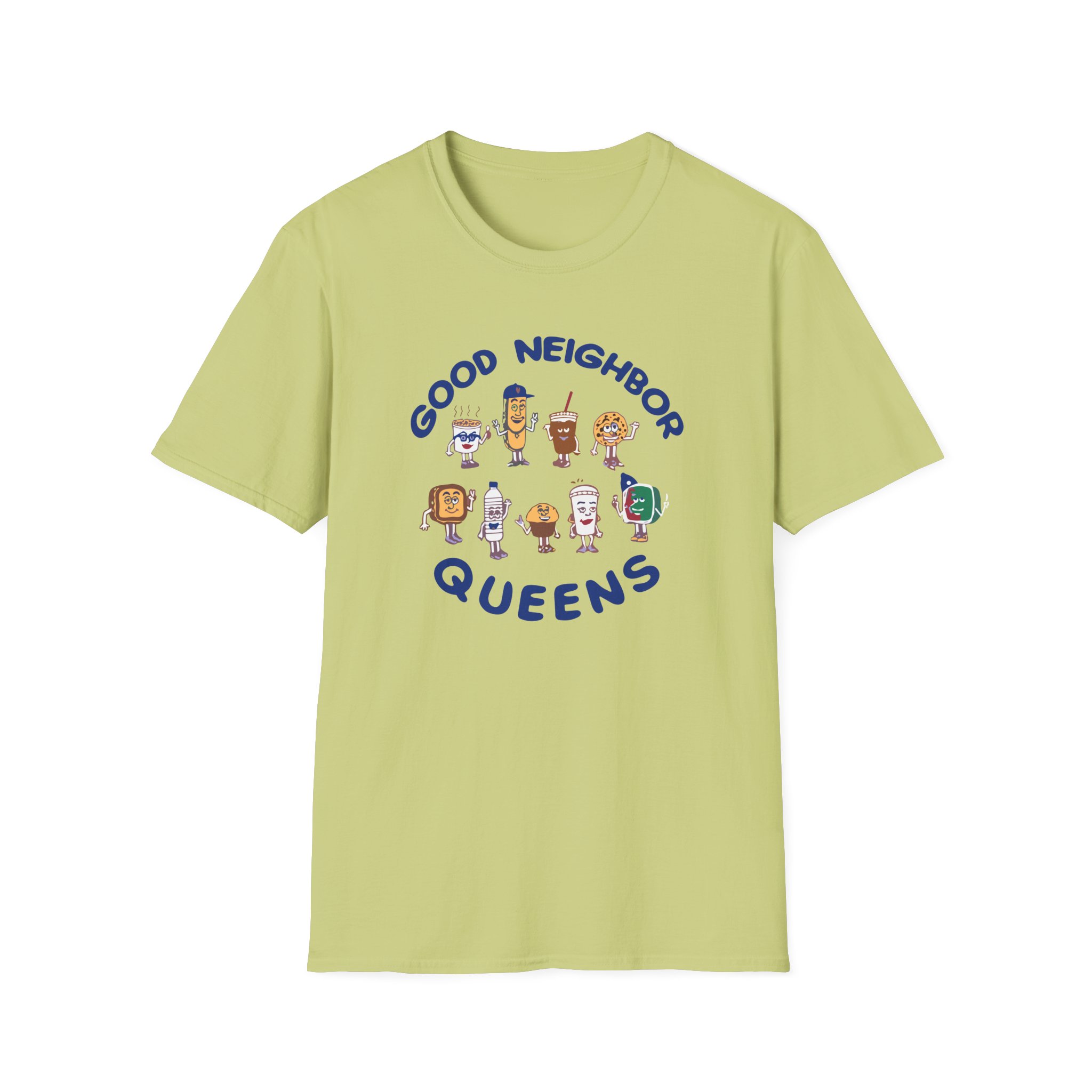 Good Neighbours Queens LS Unisex Softstyle T-Shirt