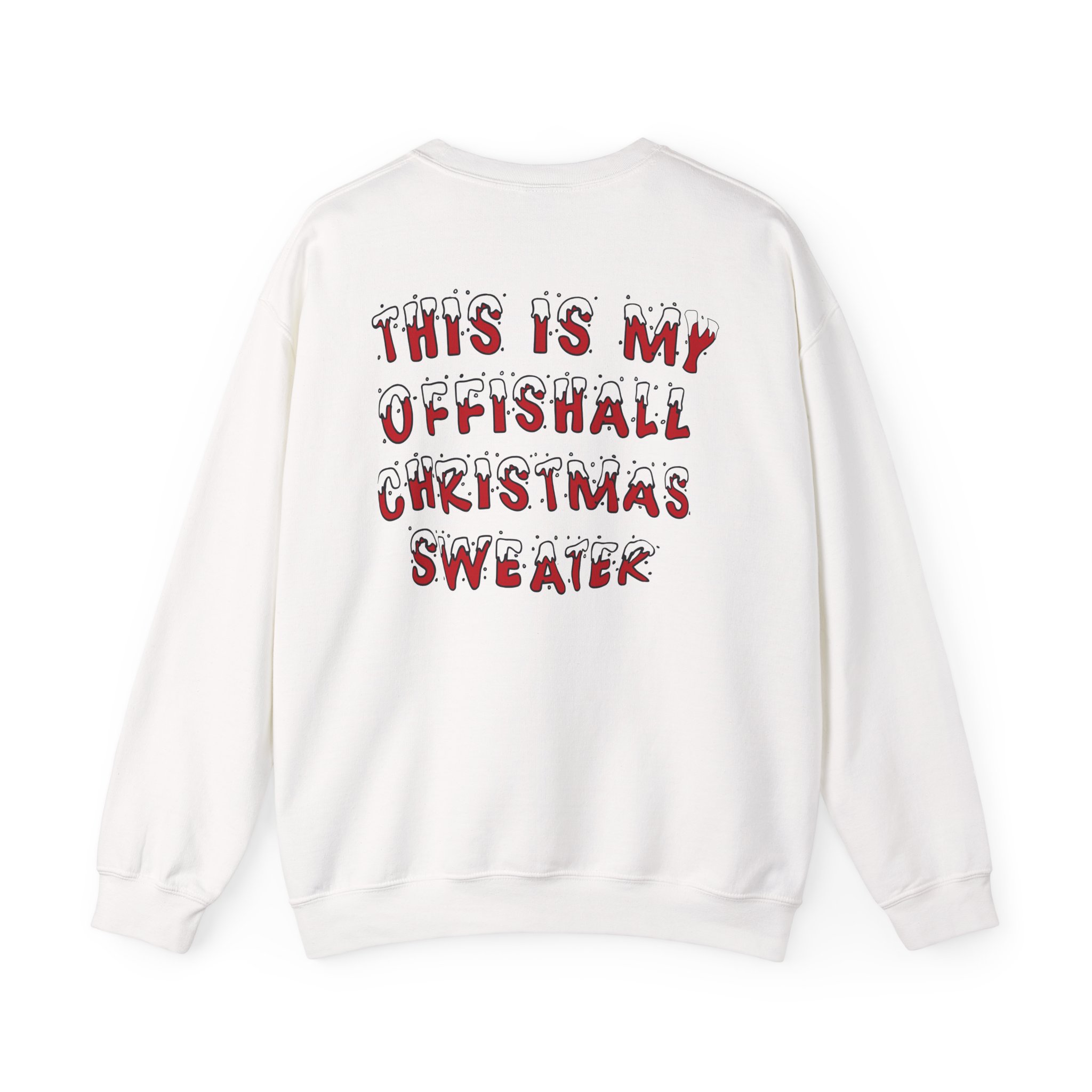 Kardinal Offishall This is My Offishall Christmas Sweater Unisex Heavy Blendâ„¢ Crewneck Sweatshirt