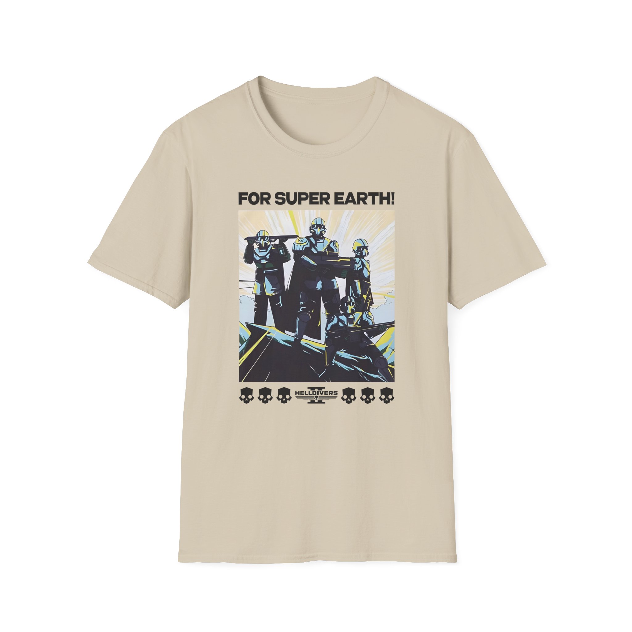Helldivers for Democracy Unisex Softstyle T-Shirt