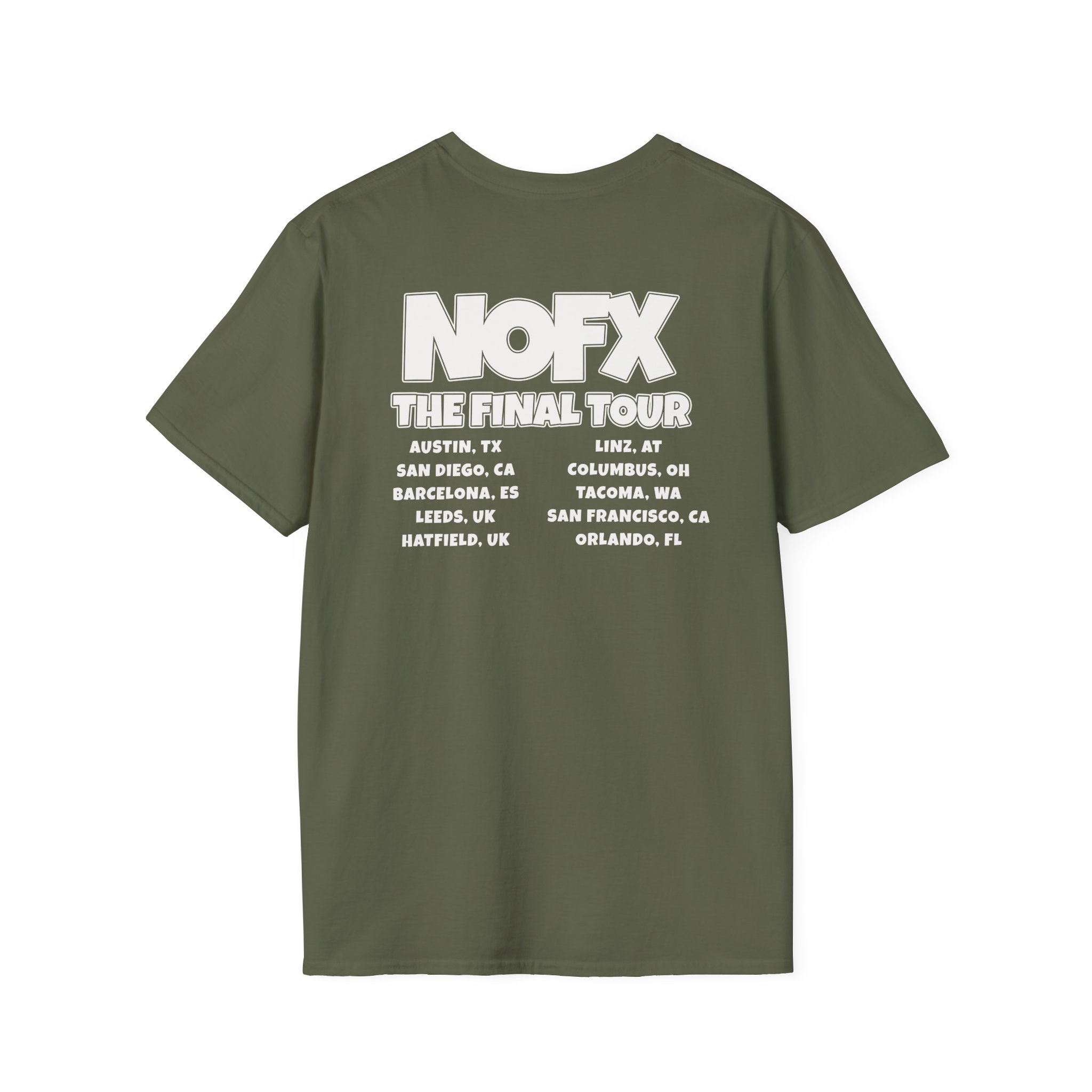 Nofx Lollipop Guy Unisex Softstyle T-Shirt