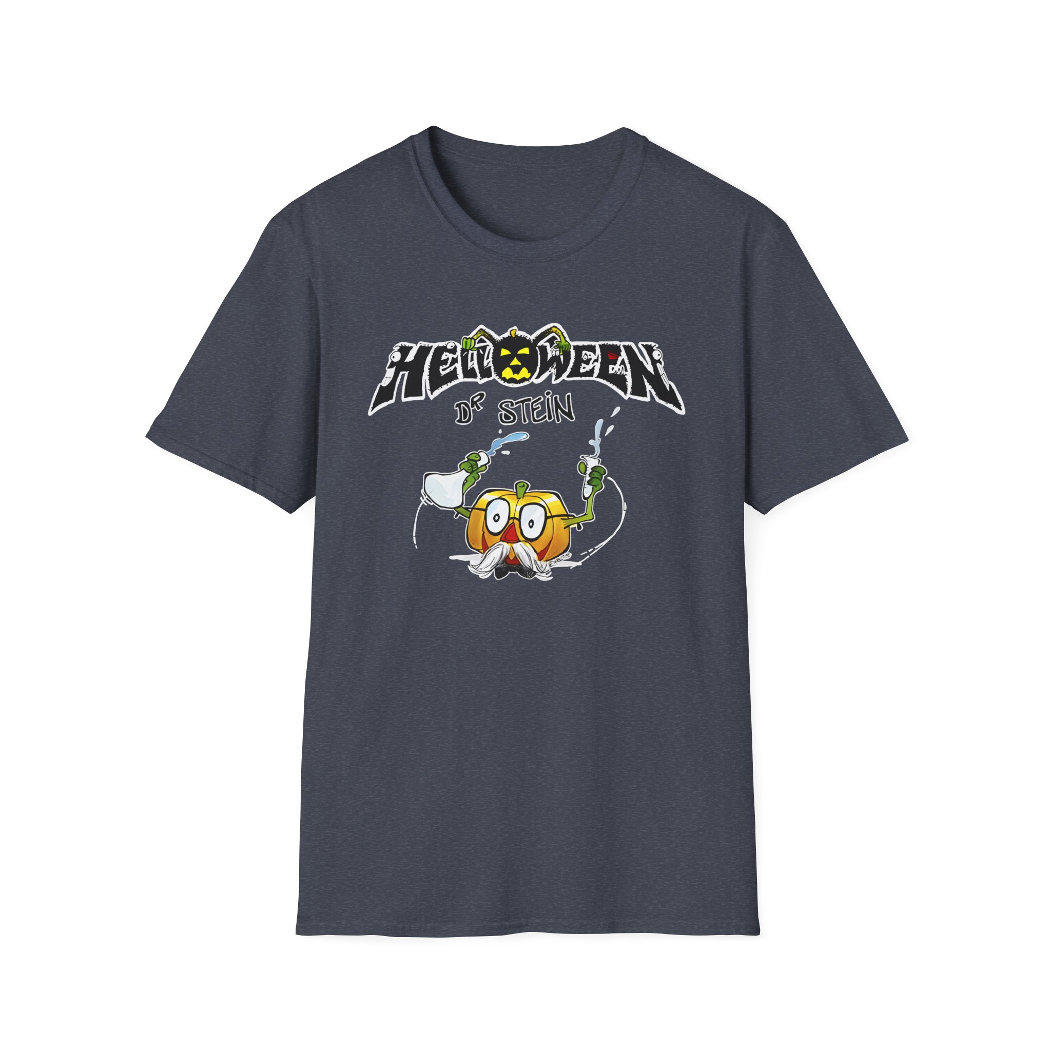 Helloween Dr. Stein Zipper Unisex Softstyle T-Shirt
