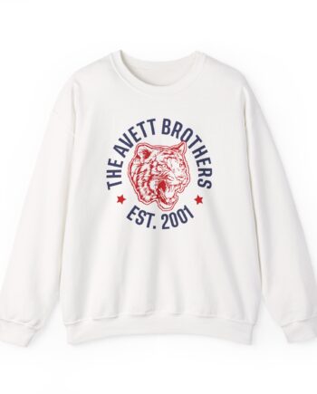 Avett Brothers Tiger Raglan Unisex Heavy Blend™ Crewneck Sweatshirt
