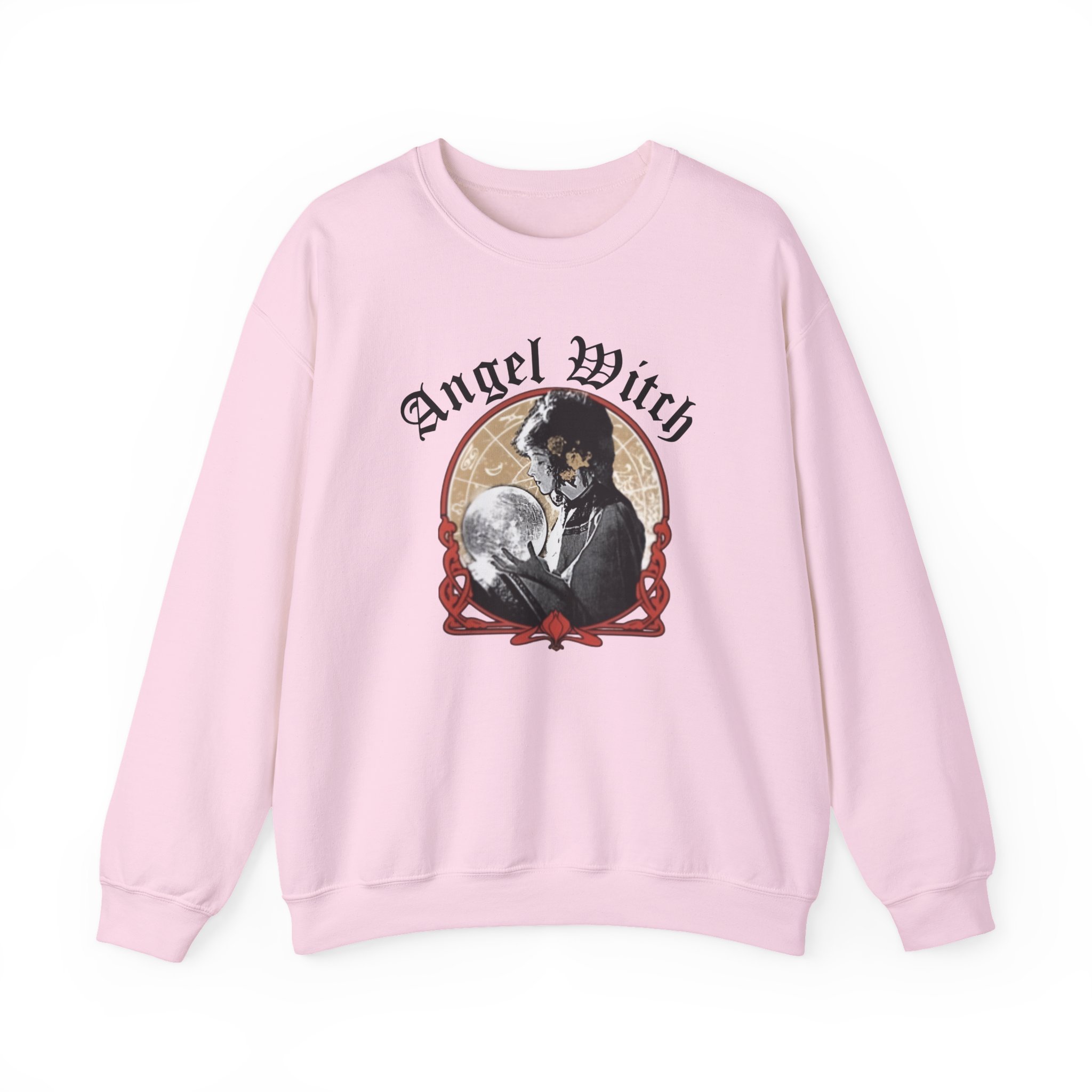 Angel Witch Sorceress Unisex Heavy Blendâ„¢ Crewneck Sweatshirt