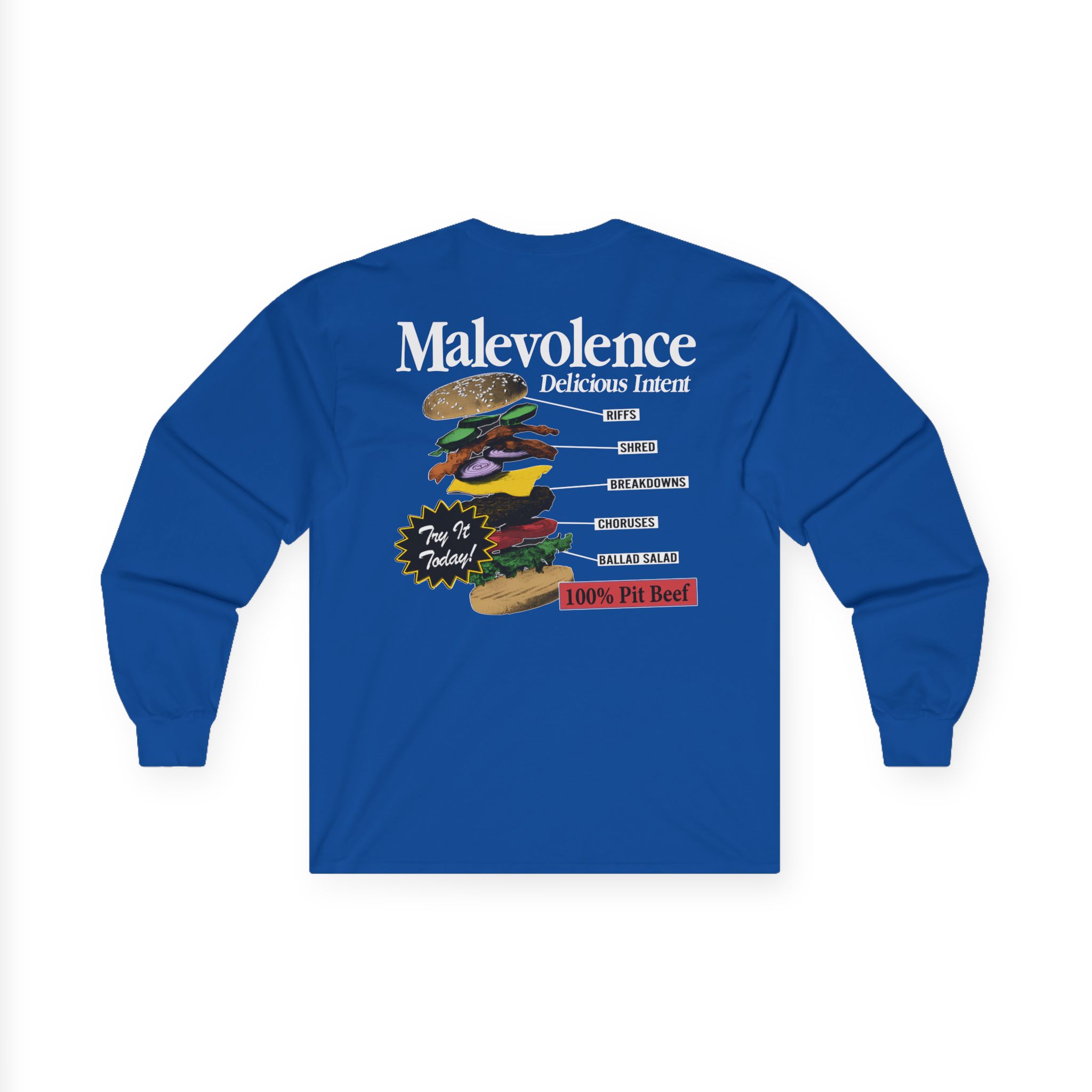 Malevolence Pit Beef Unisex Ultra Cotton Long Sleeve Tee