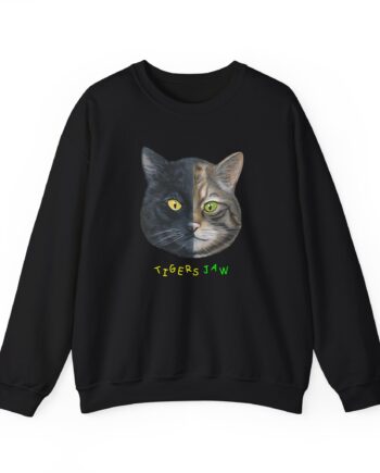 Tigers Jaw Cat Unisex Heavy Blend™ Crewneck Sweatshirt