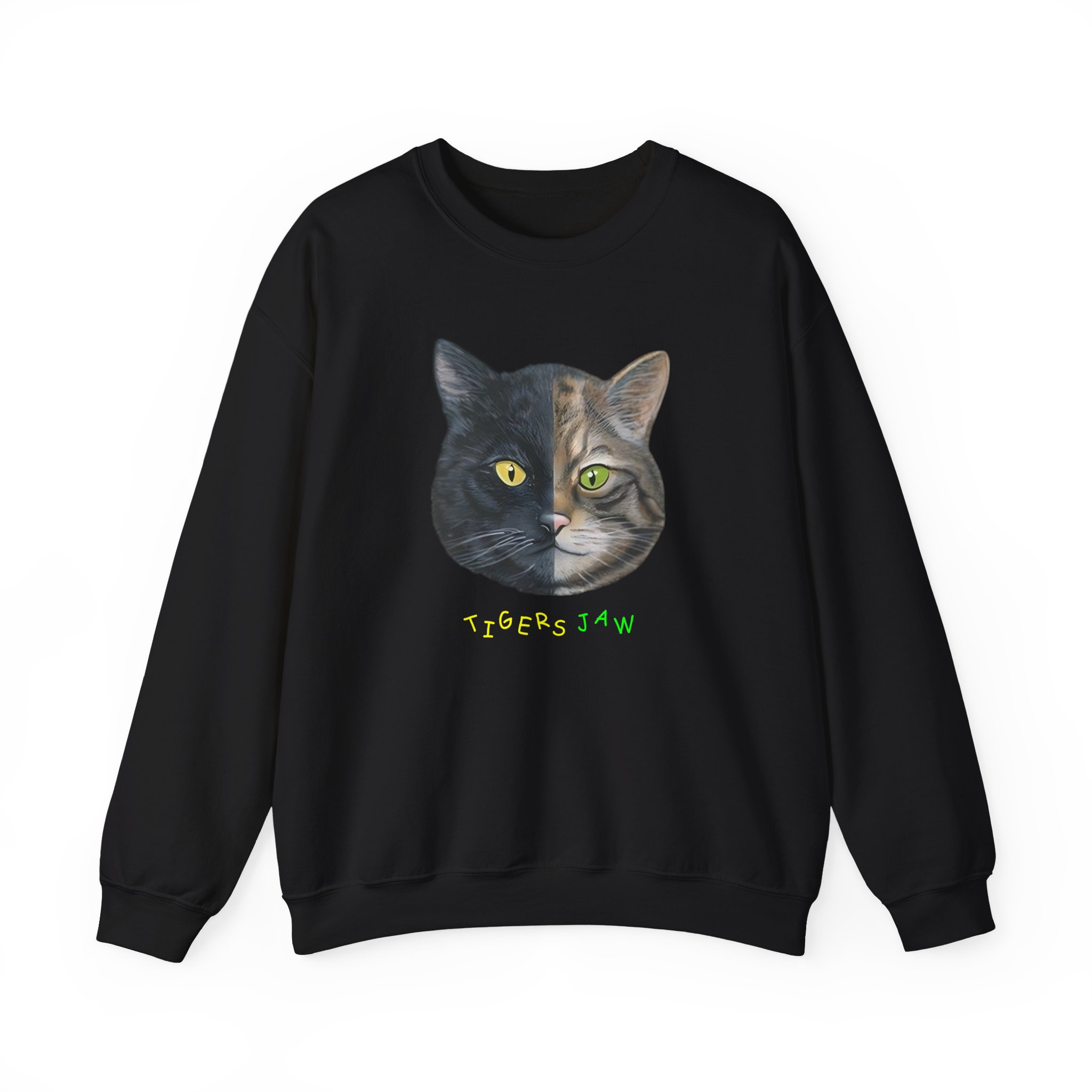 Tigers Jaw Cat Unisex Heavy Blendâ„¢ Crewneck Sweatshirt
