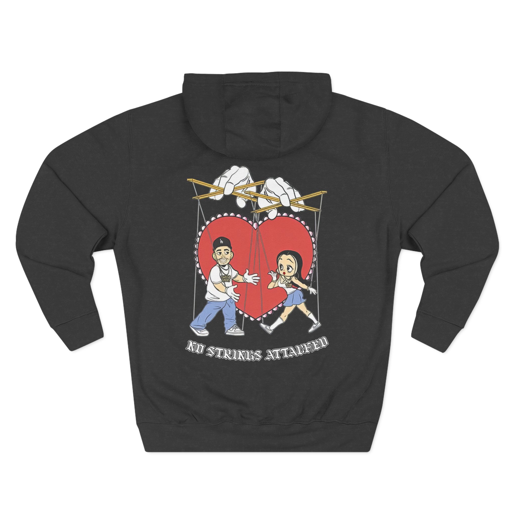 These Foos Three-Panel Fleece Hoodie