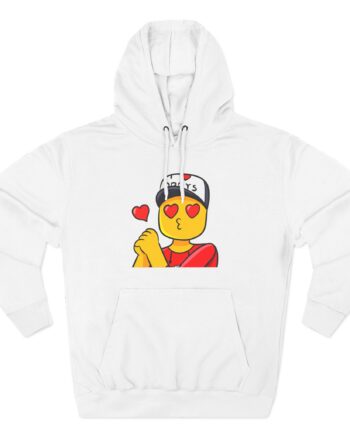 Roblox in Love Three-Panel Fleece Hoodie