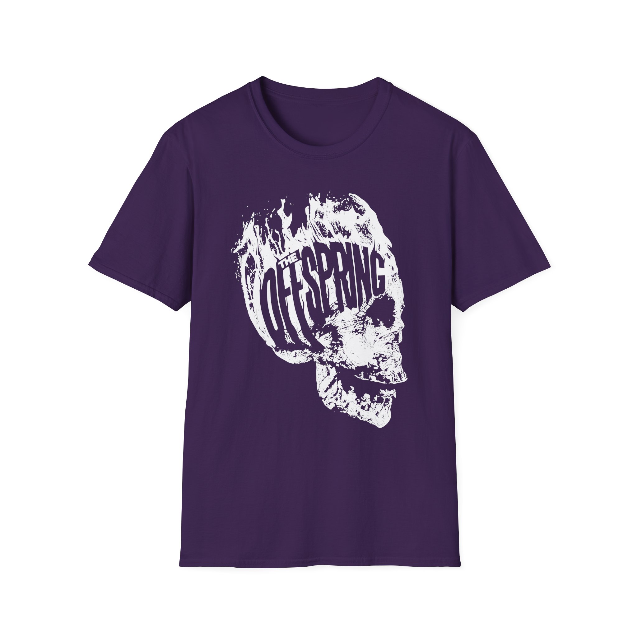 The Offspring Flaming Skull Unisex Softstyle T-Shirt