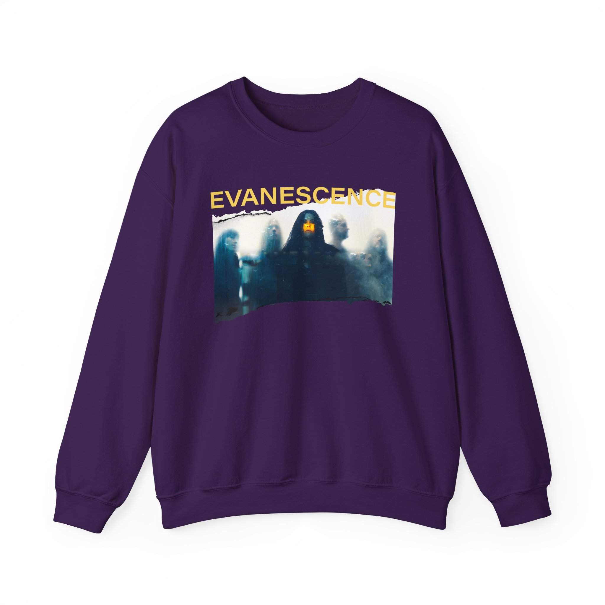 Evanescence Evanescence Unisex Heavy Blendâ„¢ Crewneck Sweatshirt