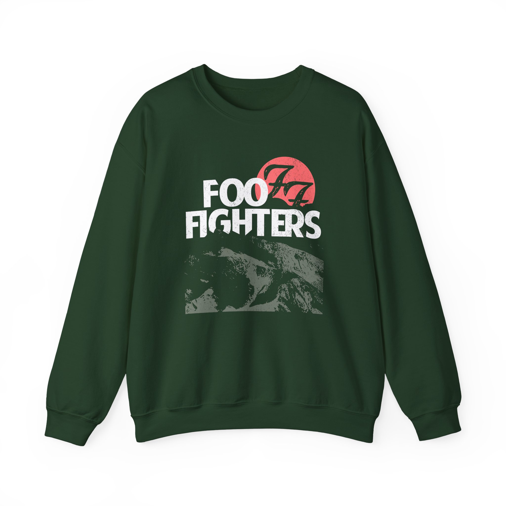 Foo Fighters Unisex Heavy Blendâ„¢ Crewneck Sweatshirt