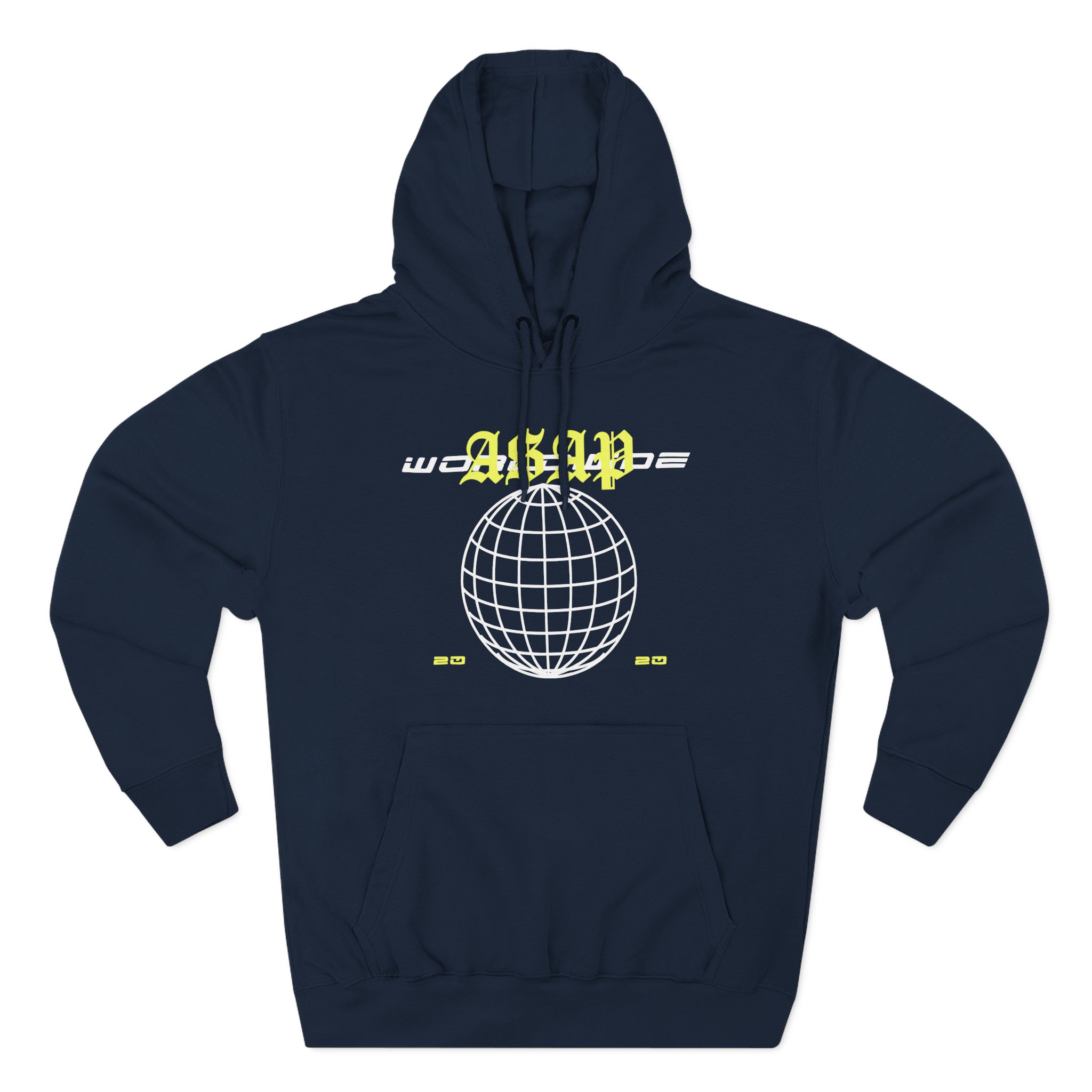 Asap Mob Worldwide Three-Panel Fleece Hoodie