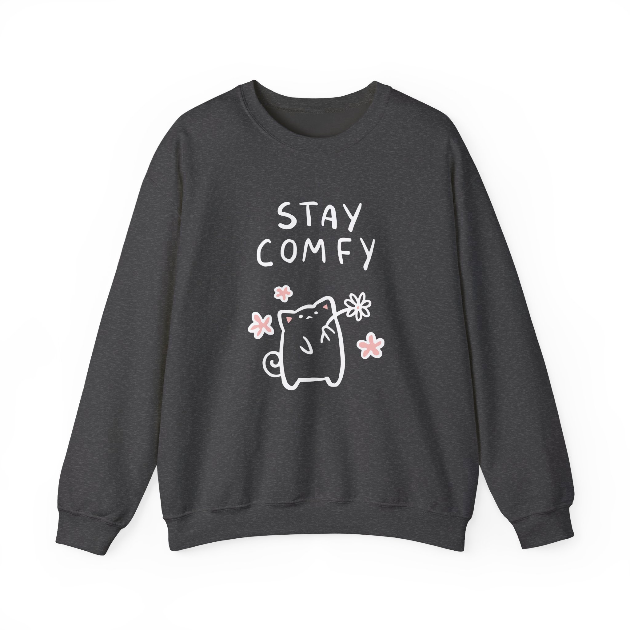 Lilypichu Stay Comfy Cute Unisex Heavy Blendâ„¢ Crewneck Sweatshirt