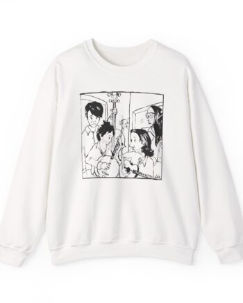 Avett Brothers Seth Drawing Unisex Heavy Blend™ Crewneck Sweatshirt