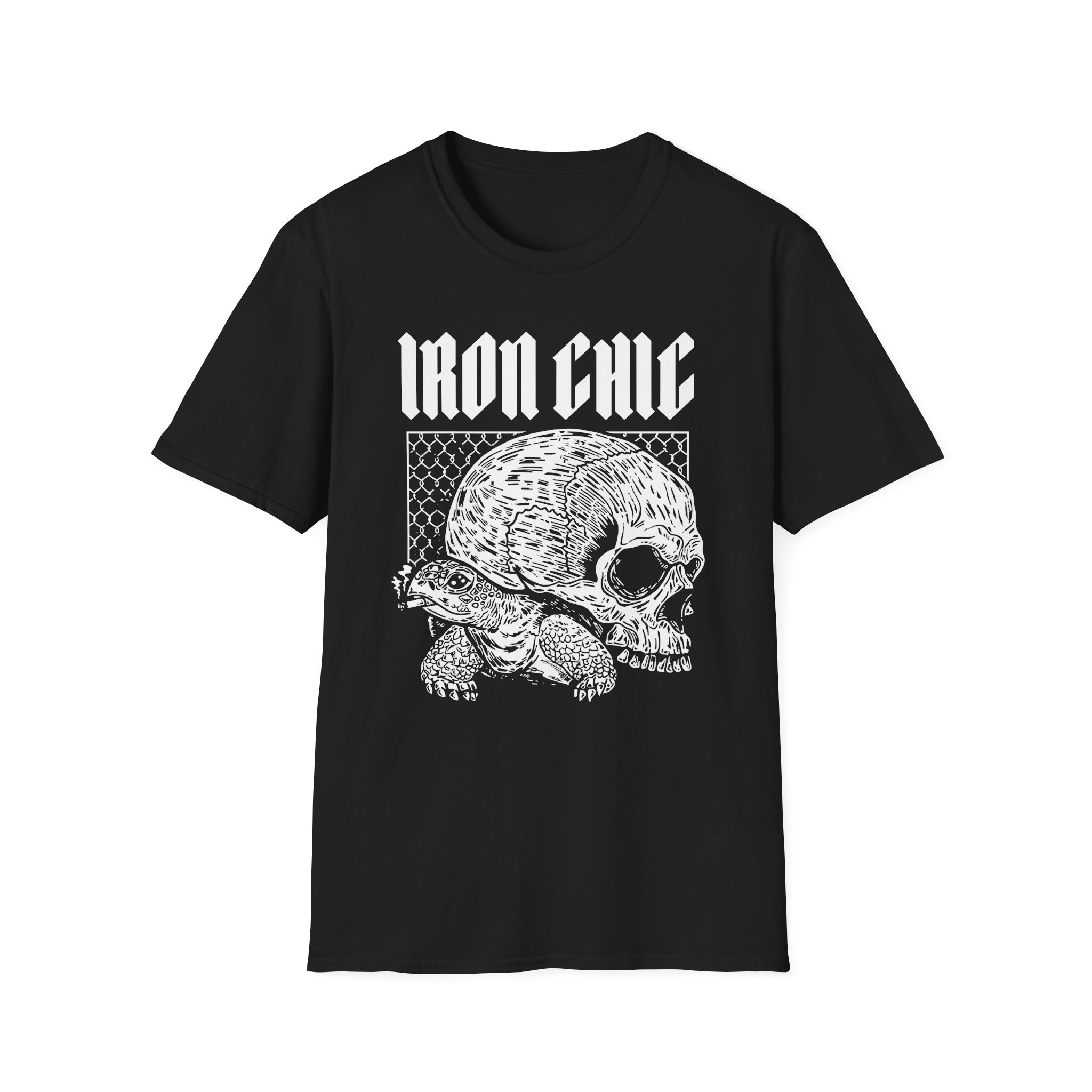 Iron Chic Turtle Unisex Softstyle T-Shirt