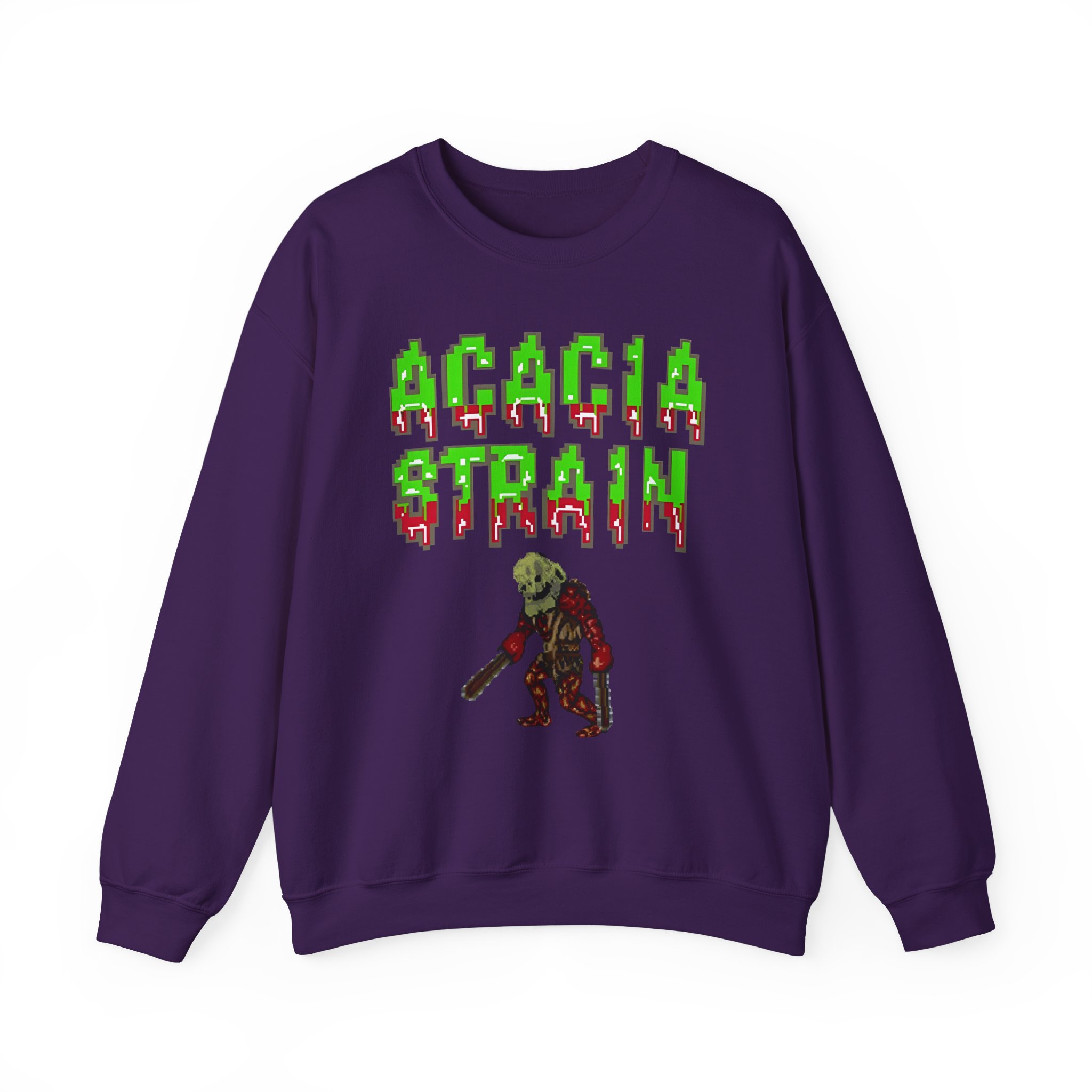 The Acacia Strain Splatterhouse Unisex Heavy Blendâ„¢ Crewneck Sweatshirt
