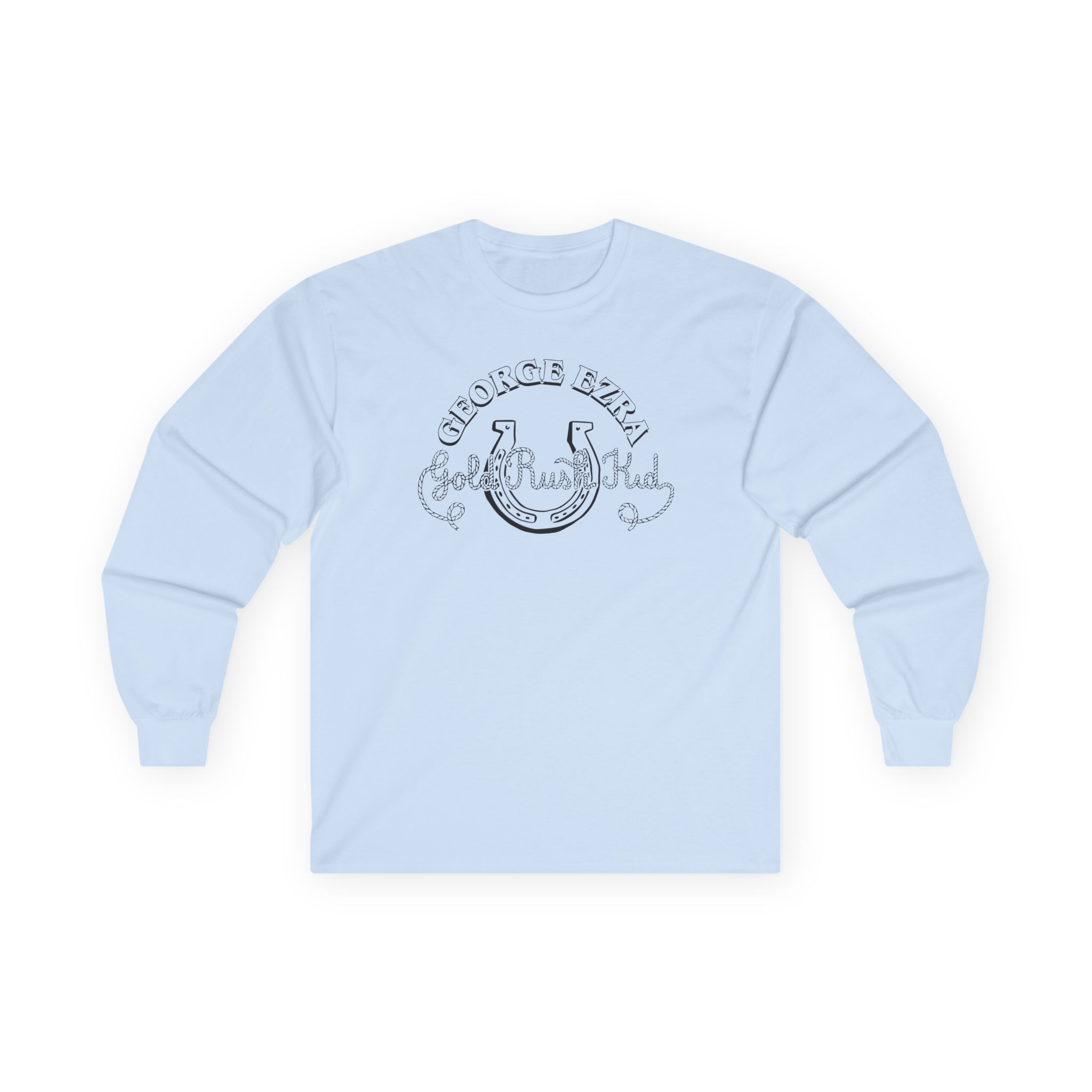 George Ezra Gold Rush Kid Horse Shoe Unisex Ultra Cotton Long Sleeve Tee