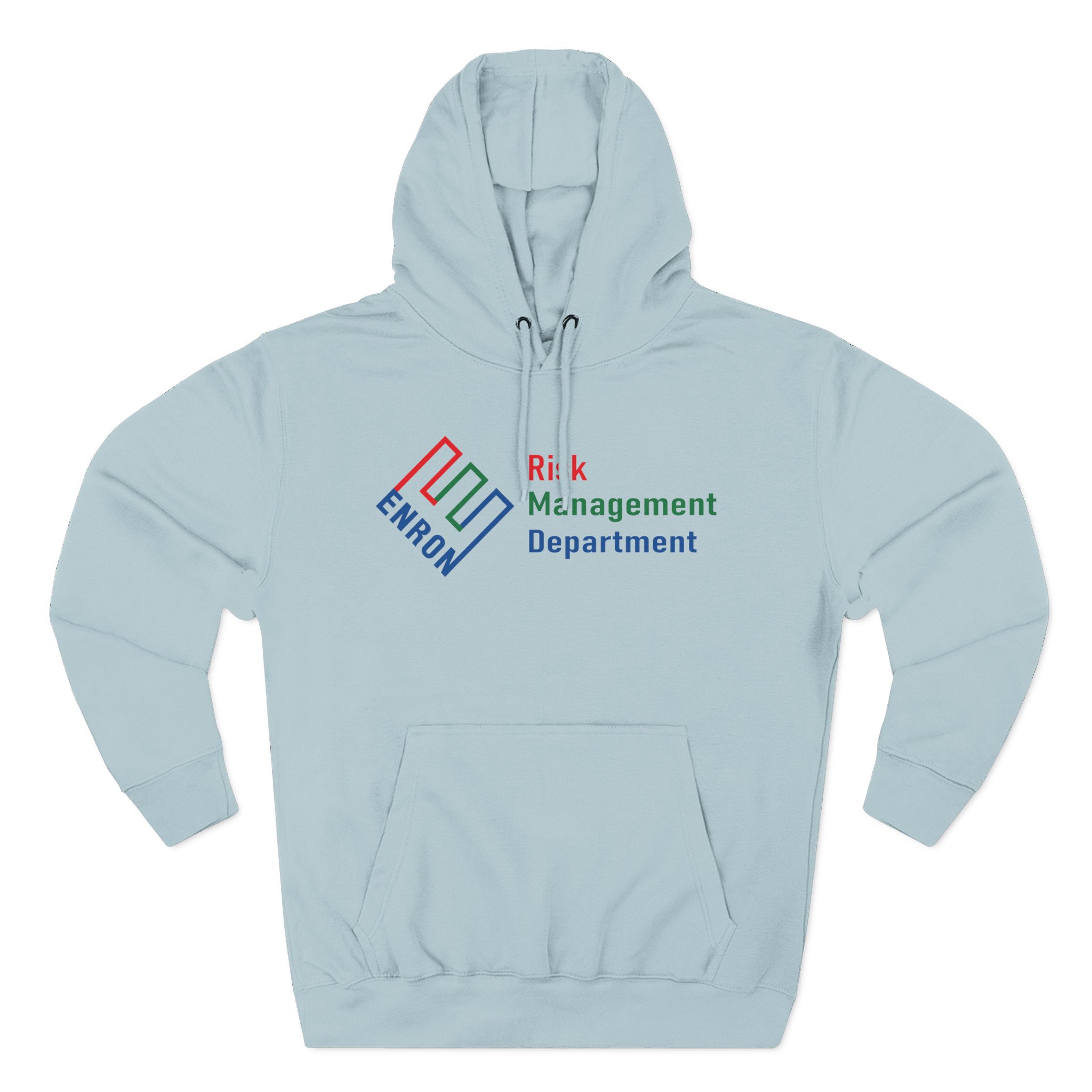 Atrioc Enron Risk Management Department Three-Panel Fleece Hoodie