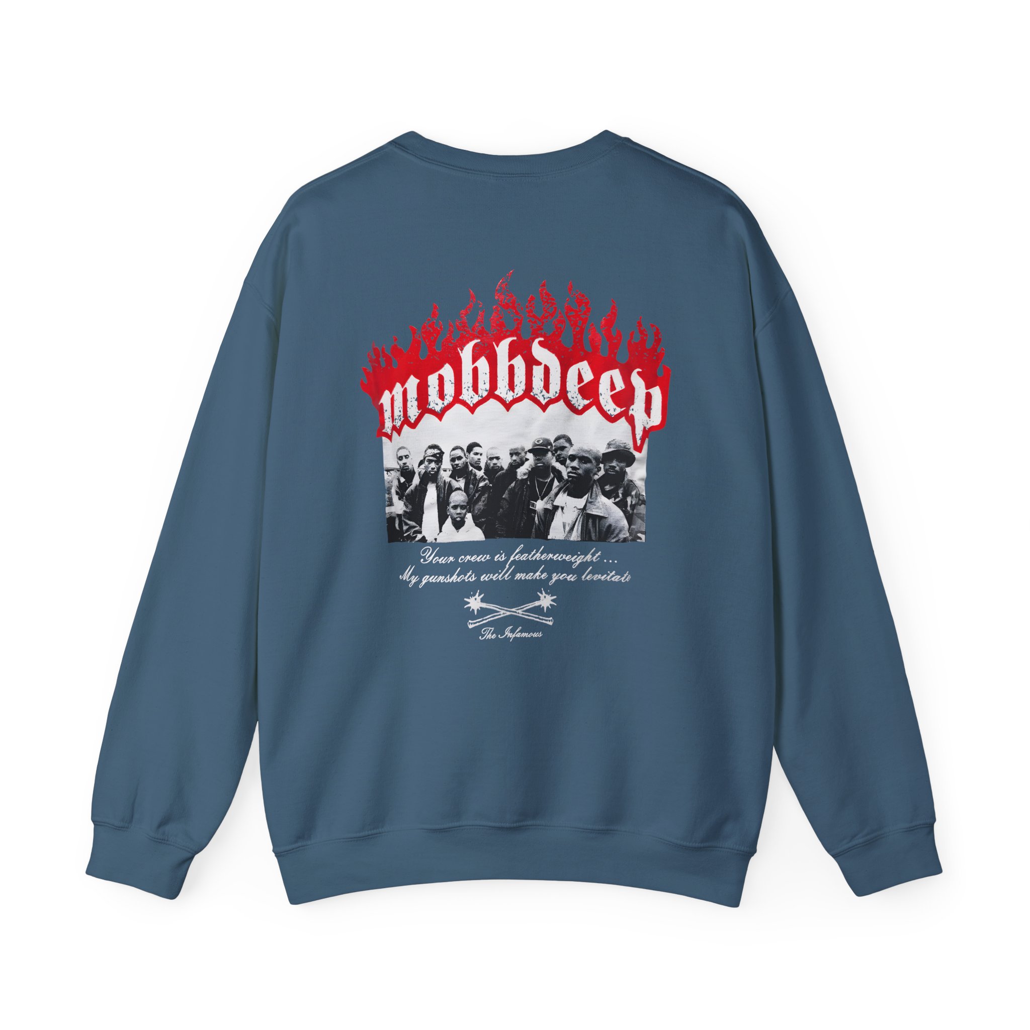Mobb Deep the Infamous Unisex Heavy Blendâ„¢ Crewneck Sweatshirt