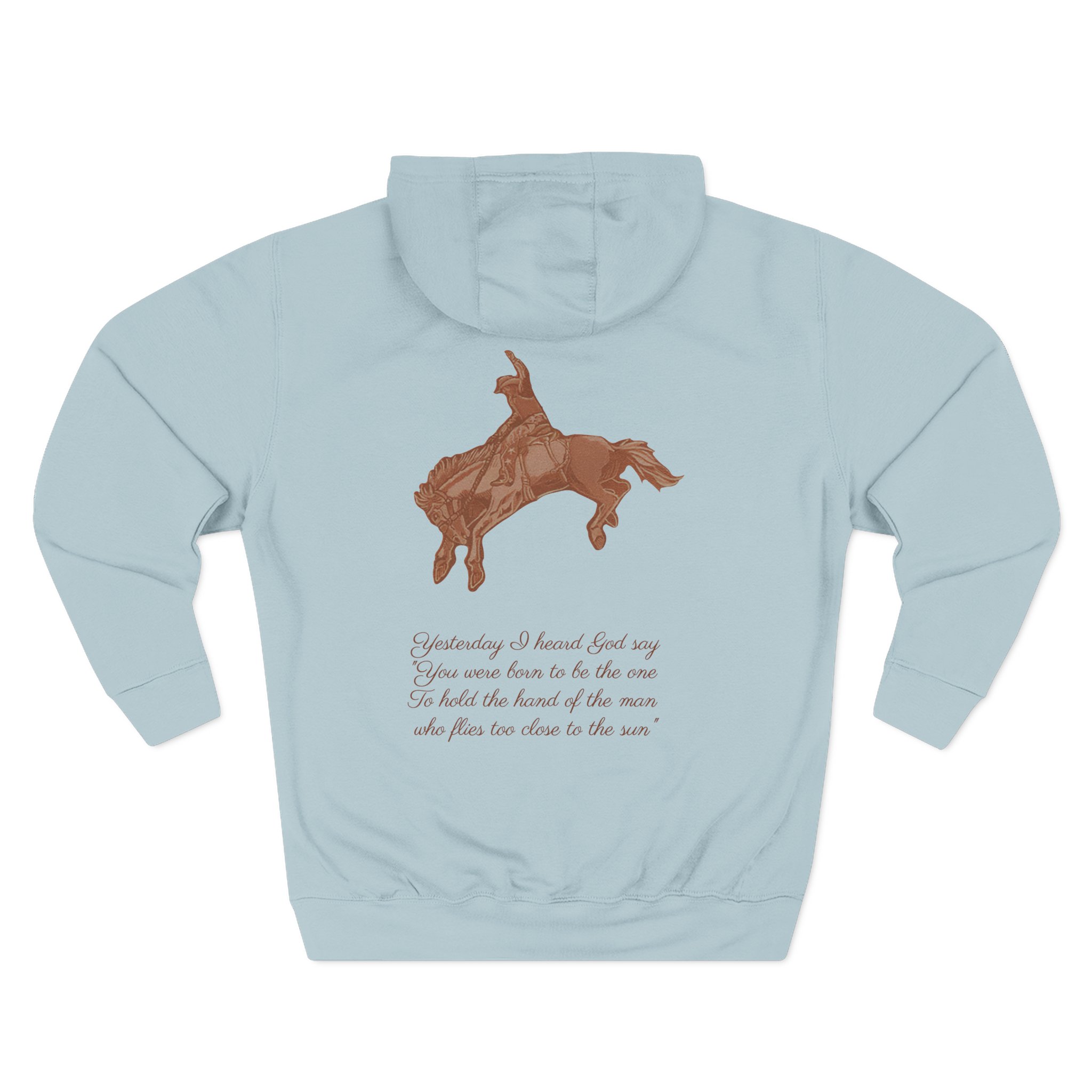 Lanadelrey Indio Three-Panel Fleece Hoodie