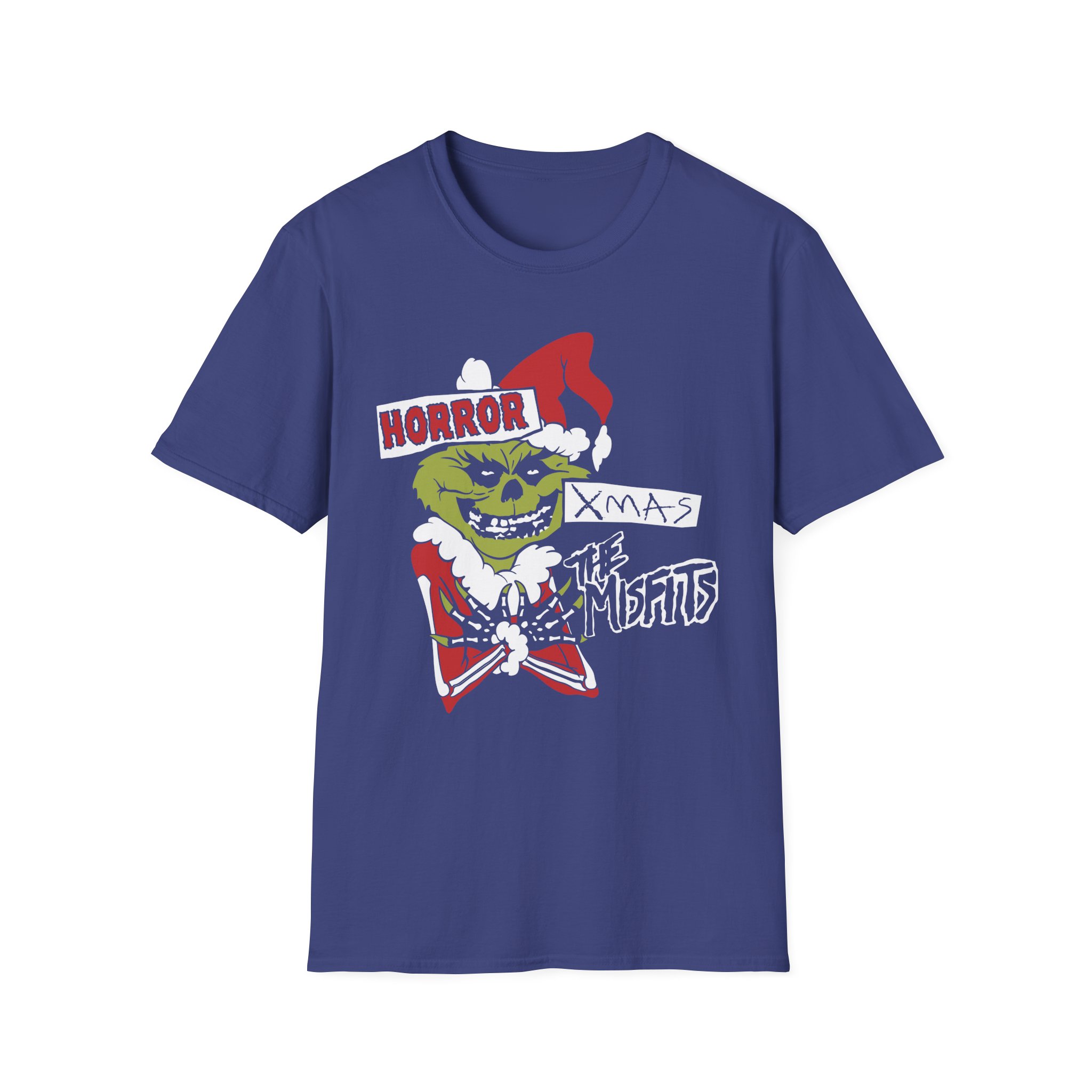 Misfits Horror Xmas Unisex Softstyle T-Shirt