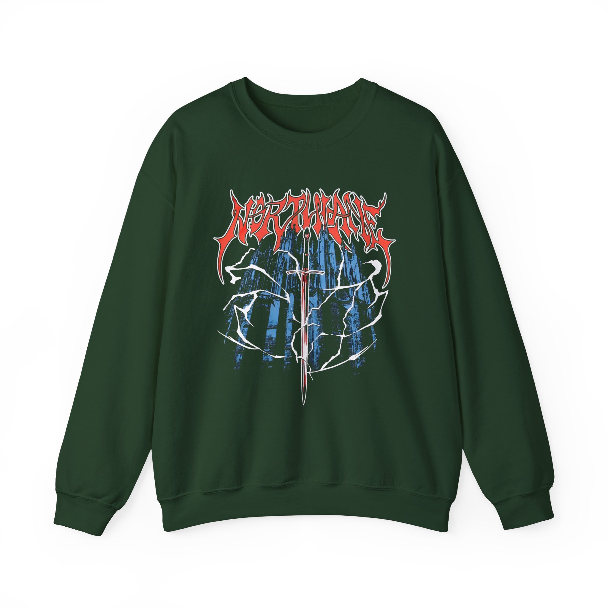 Northlane Sword Logo Unisex Heavy Blendâ„¢ Crewneck Sweatshirt