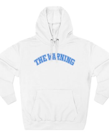 The Warning Varsity Three-Panel Fleece Hoodie